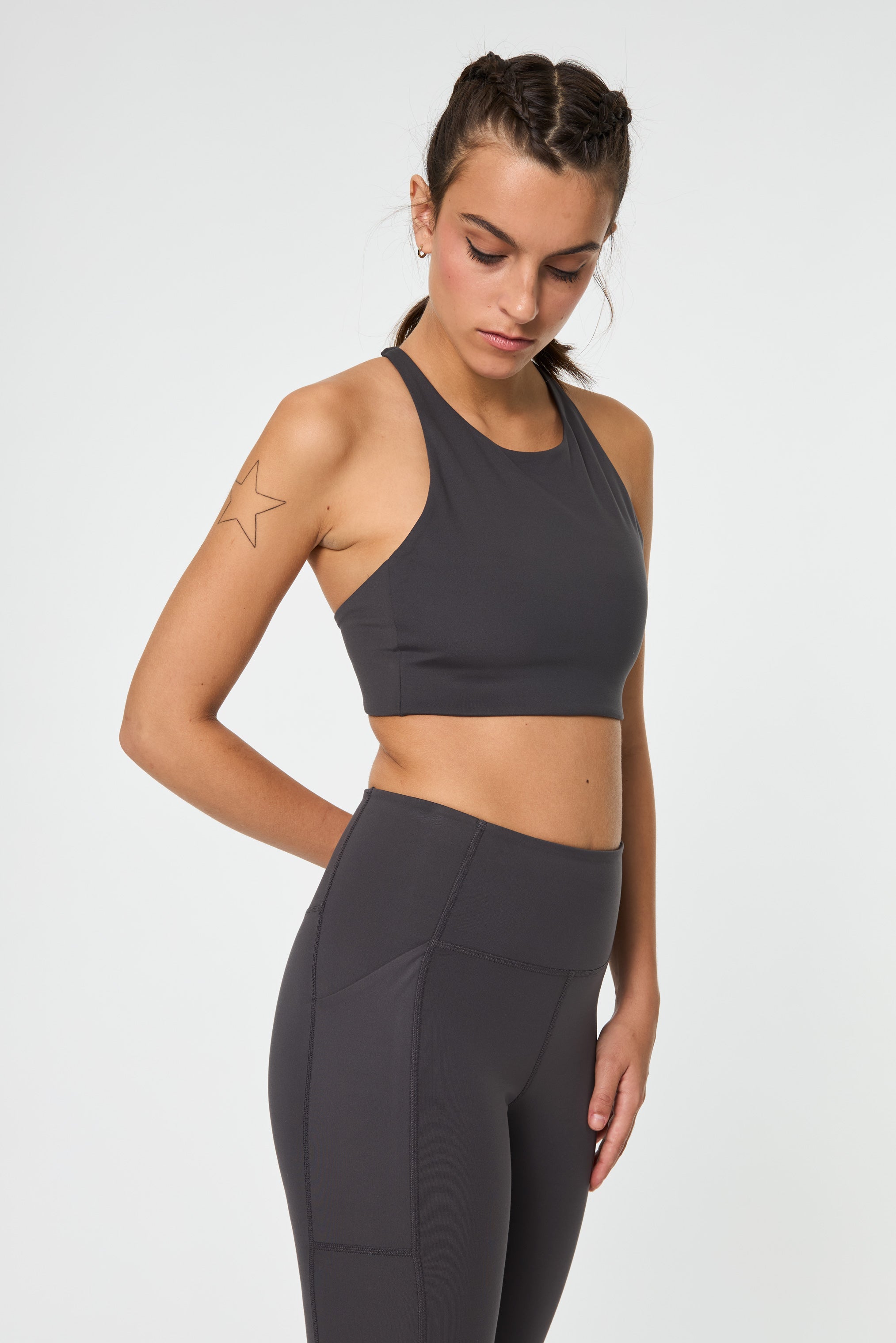 Topanga Bra, Cross-Back, Moon