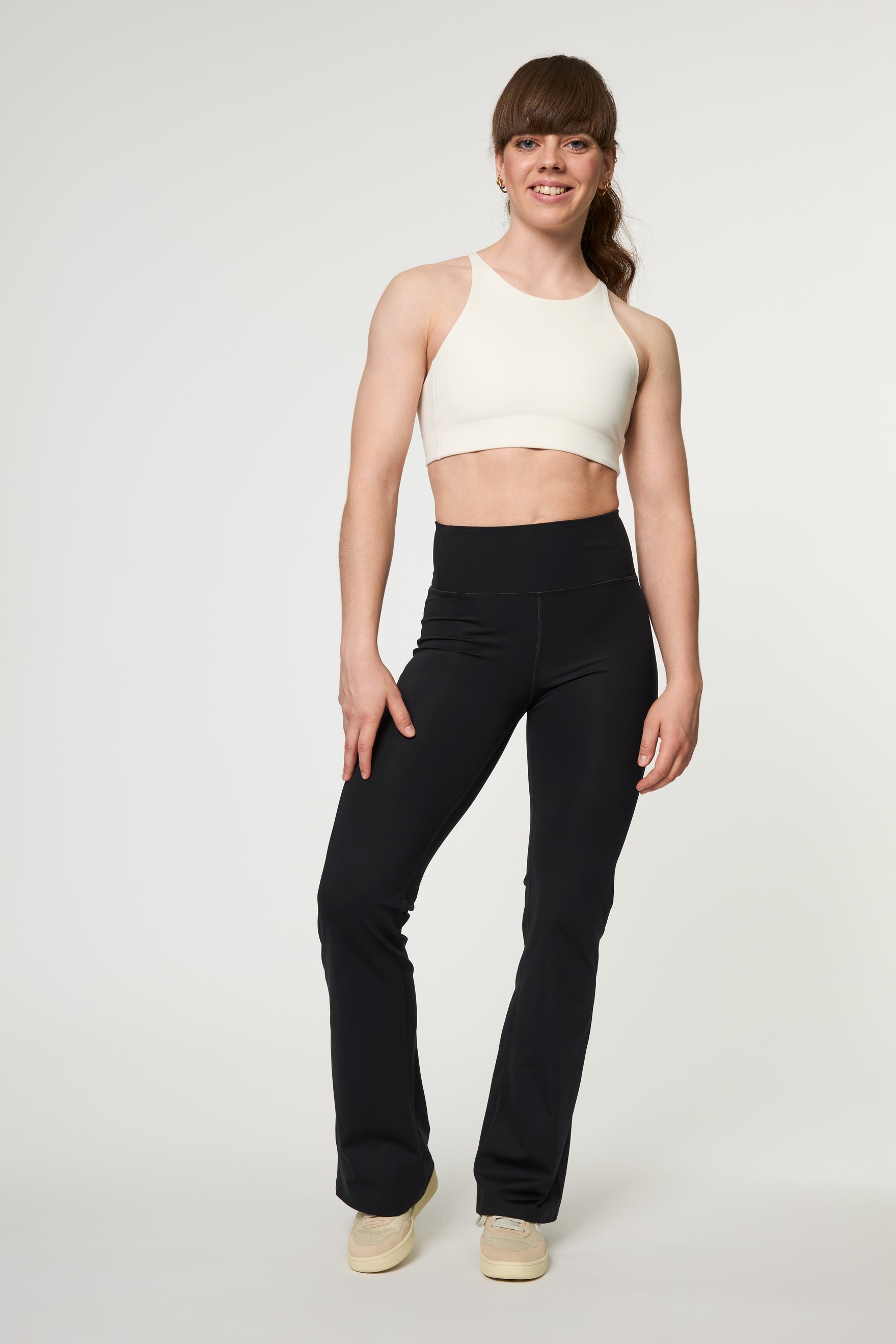 Topanga Bra, Cross-Back, Ivory