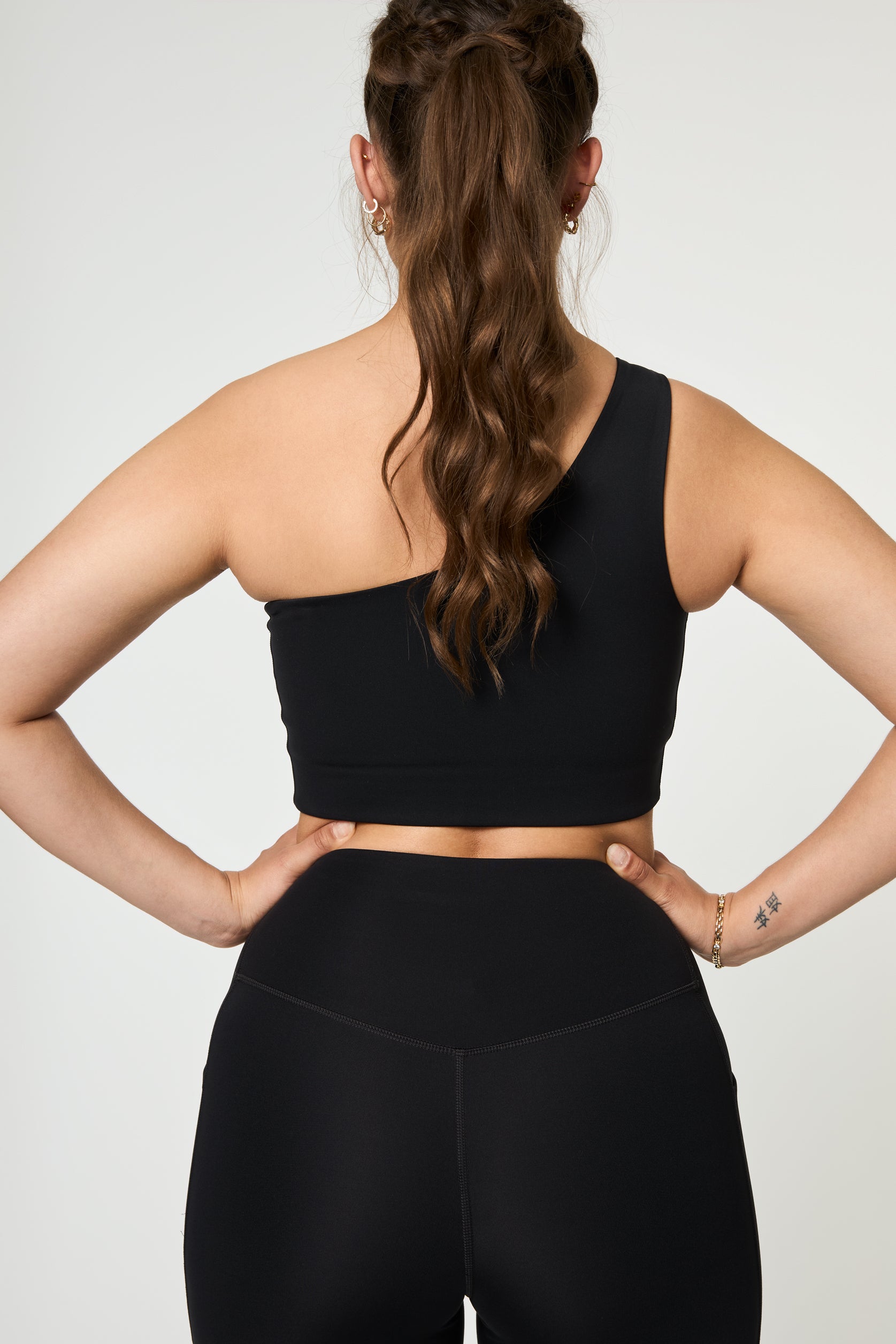 Bianca Bra, One Shoulder, Black
