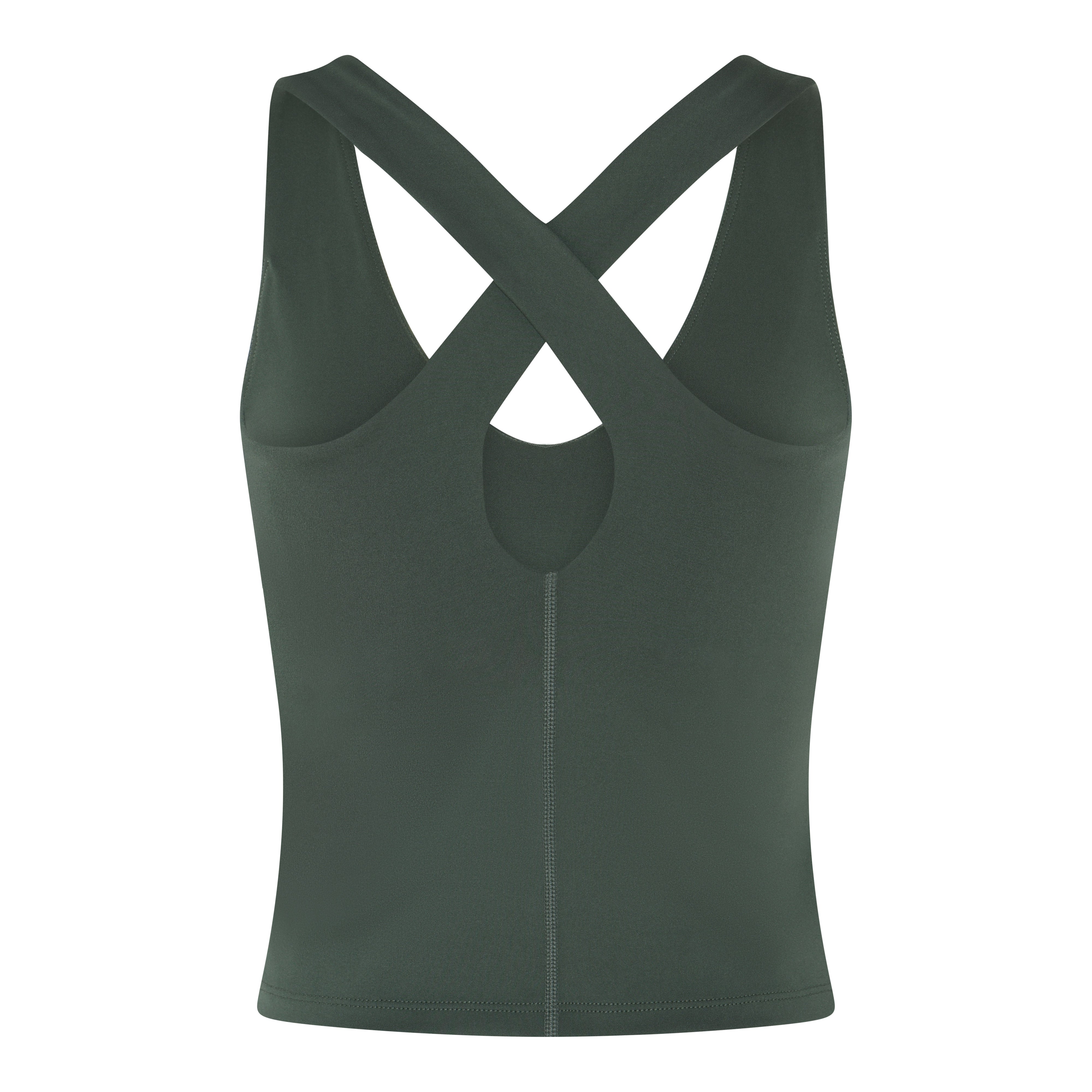 Float Zoe Tank, Cross-Back, Jungle
