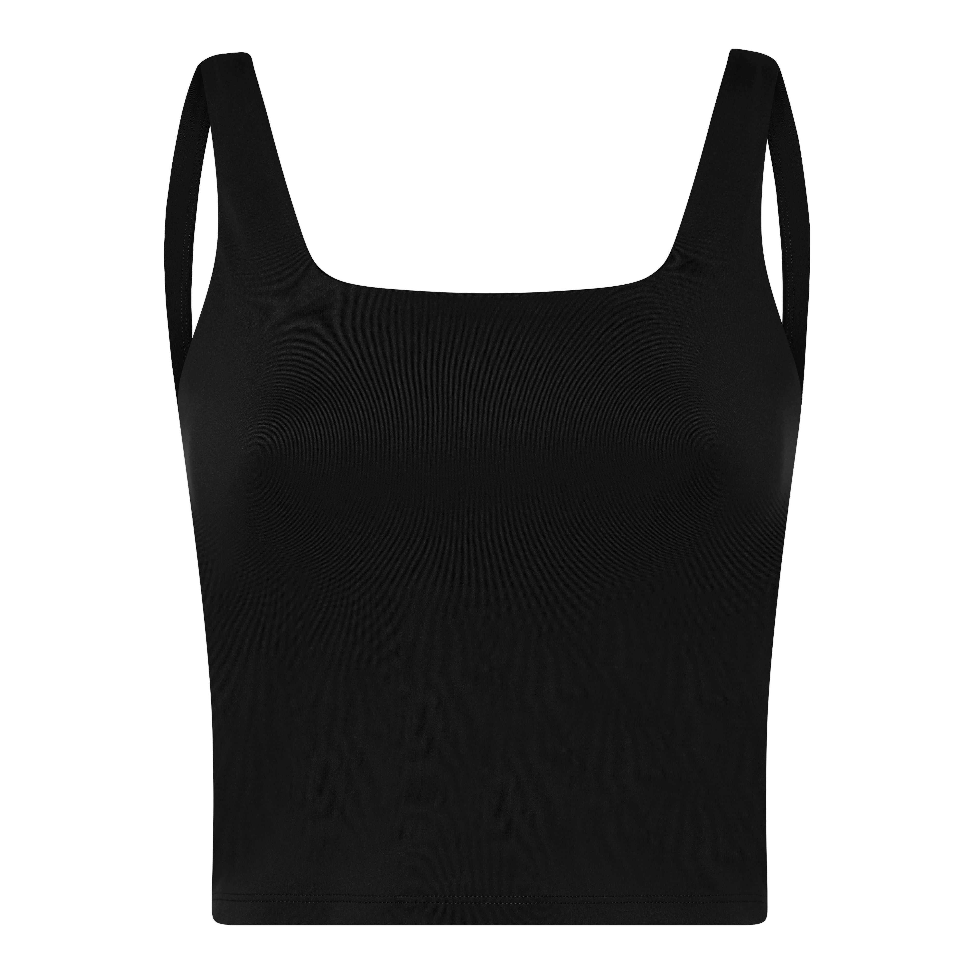 Tommy Square Tank, Black