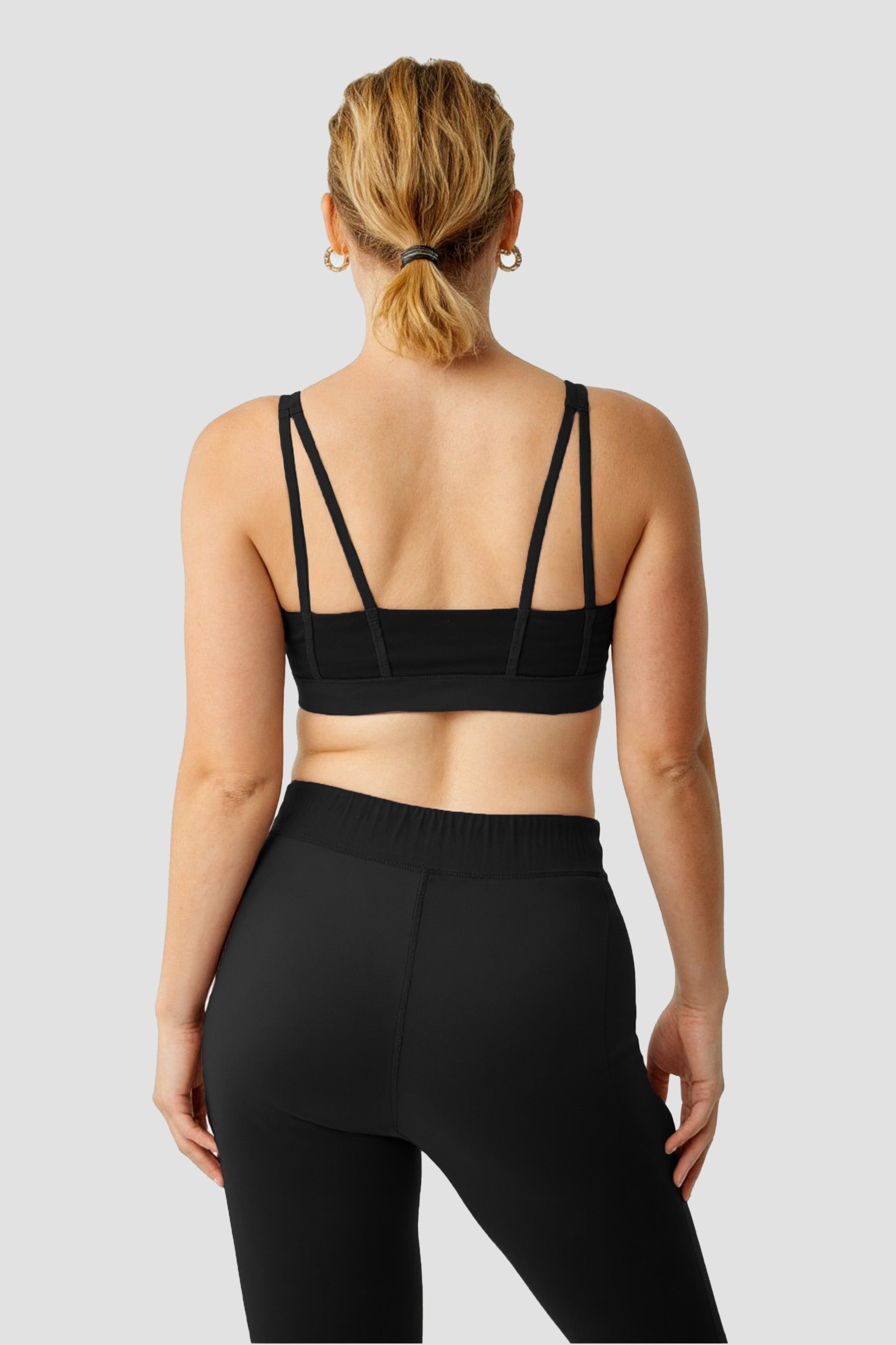 Andy Bra, Split Strap, Black