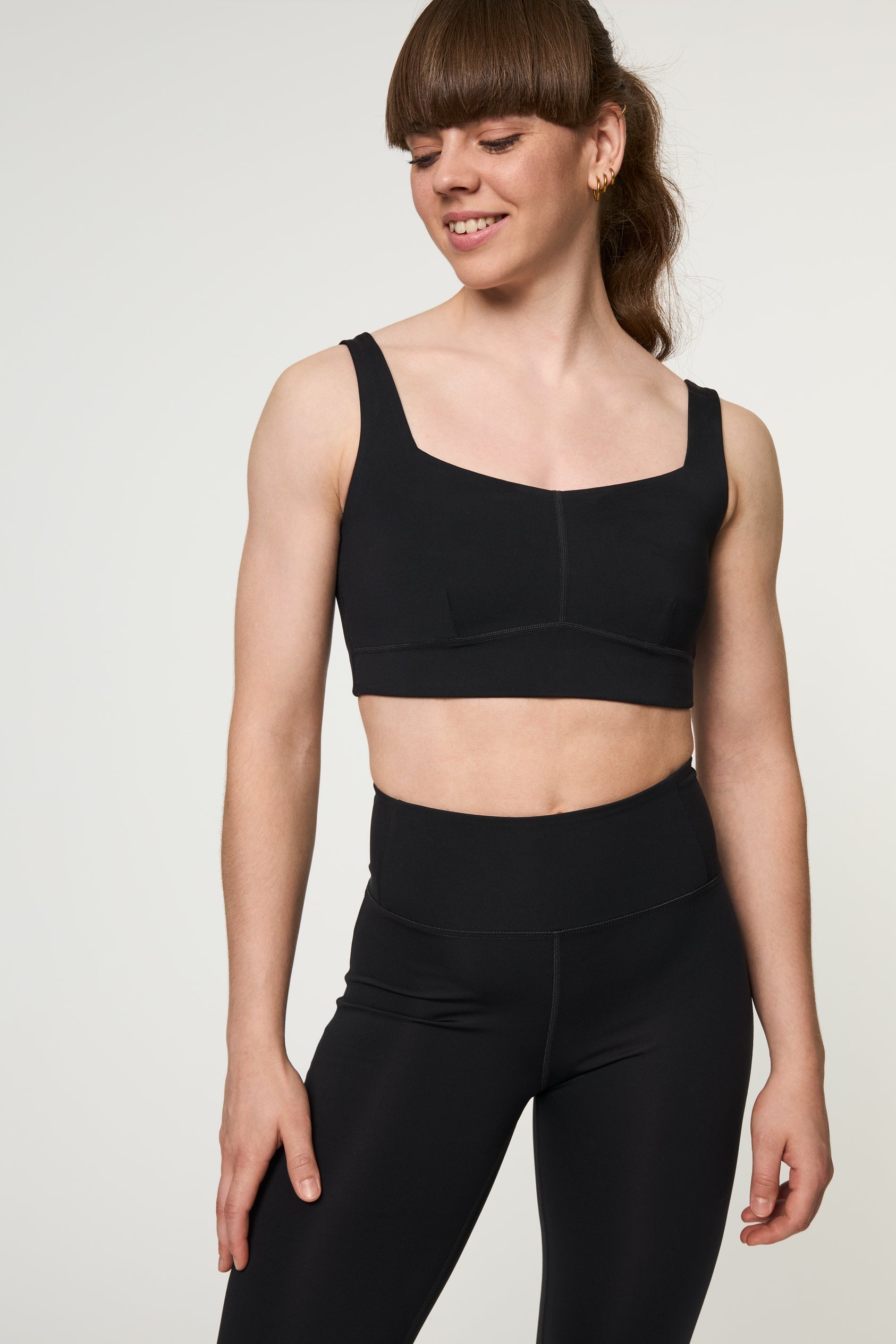 Luxe Addison Bra, Black