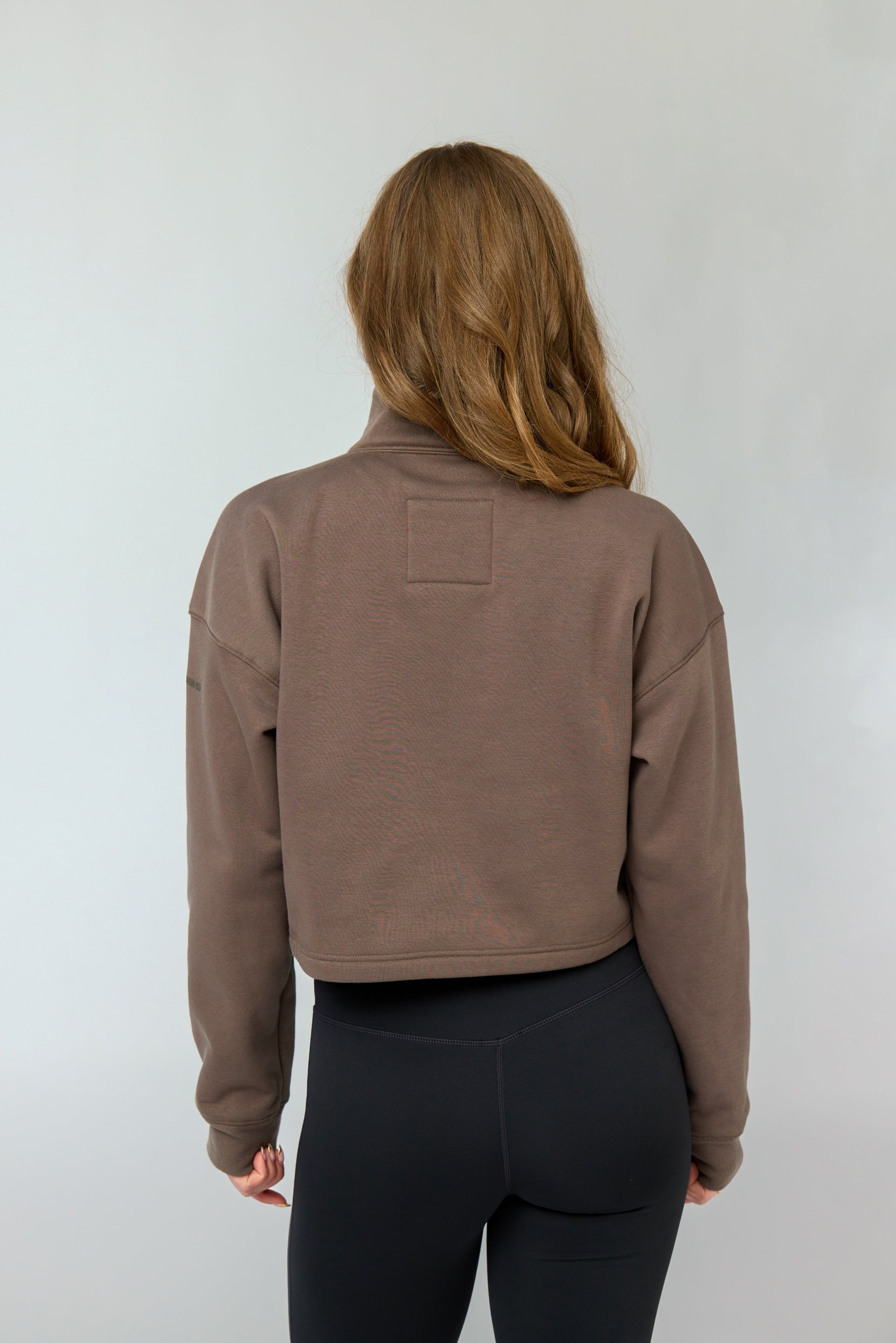 Vega Half Zip Sweatshirt, Mink