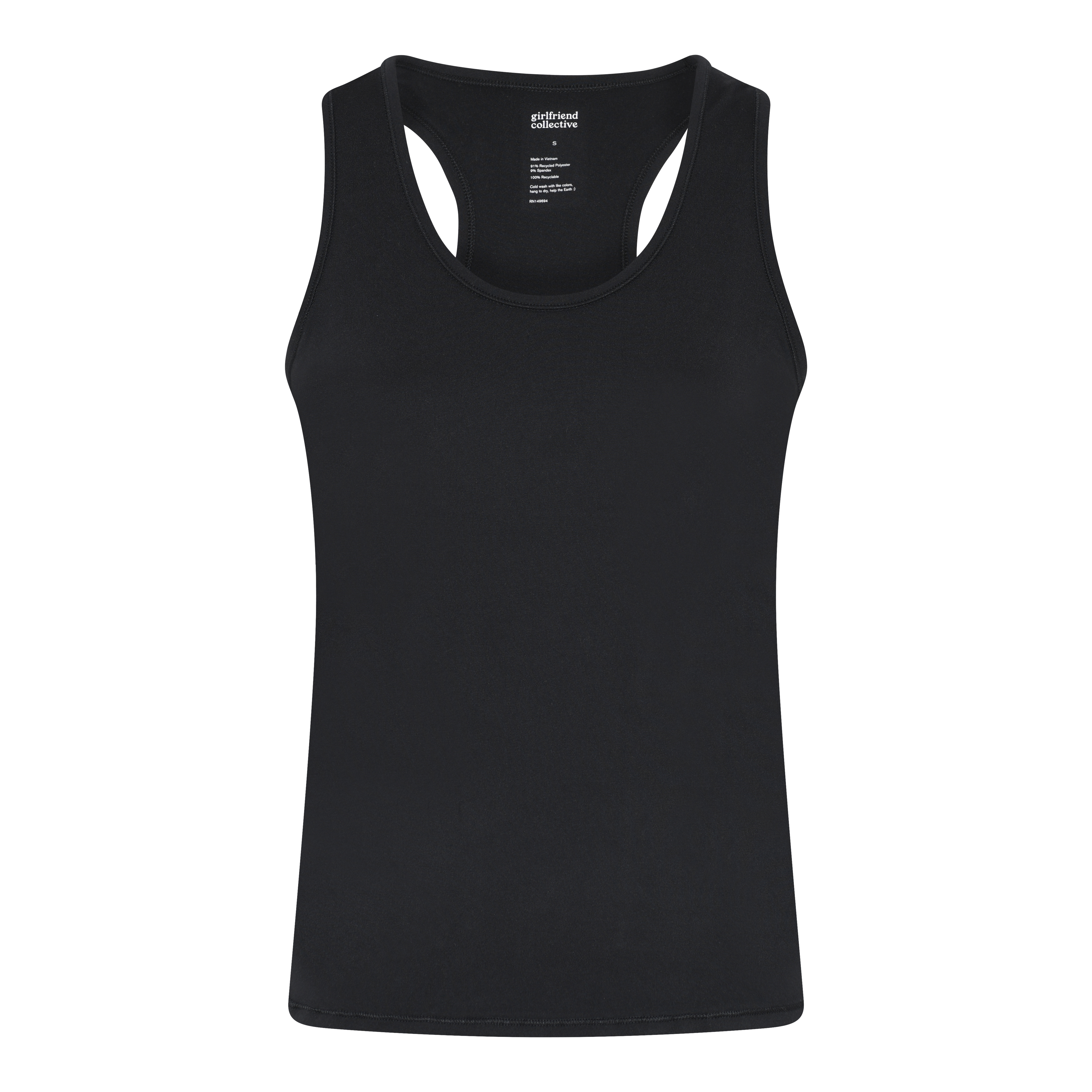 Reset Train Relaxed Tank, Black