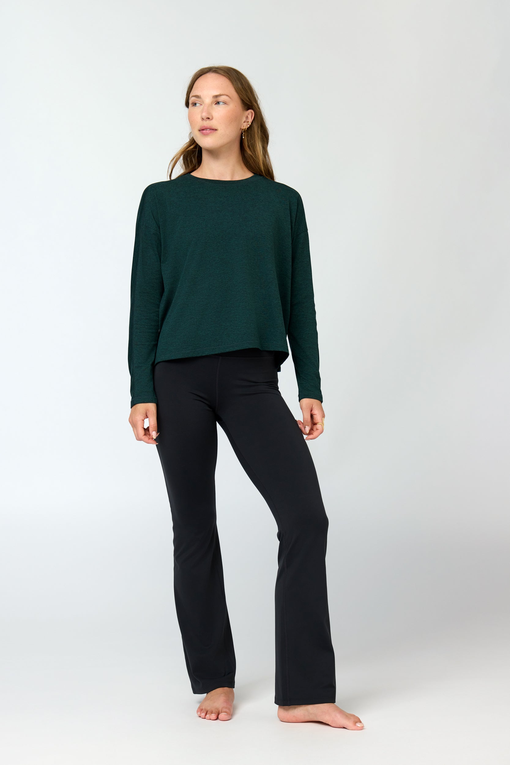 Reset Long Sleeve Tee, Moss