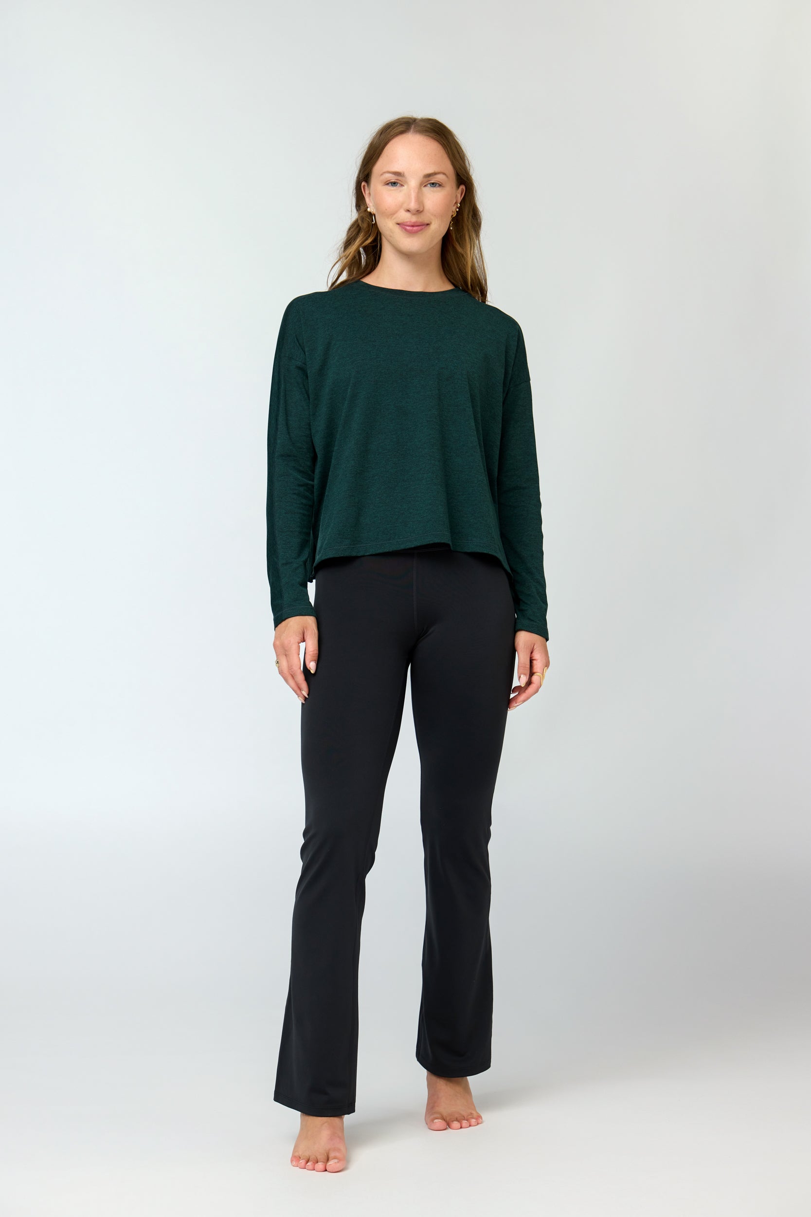 Reset Long Sleeve Tee, Moss