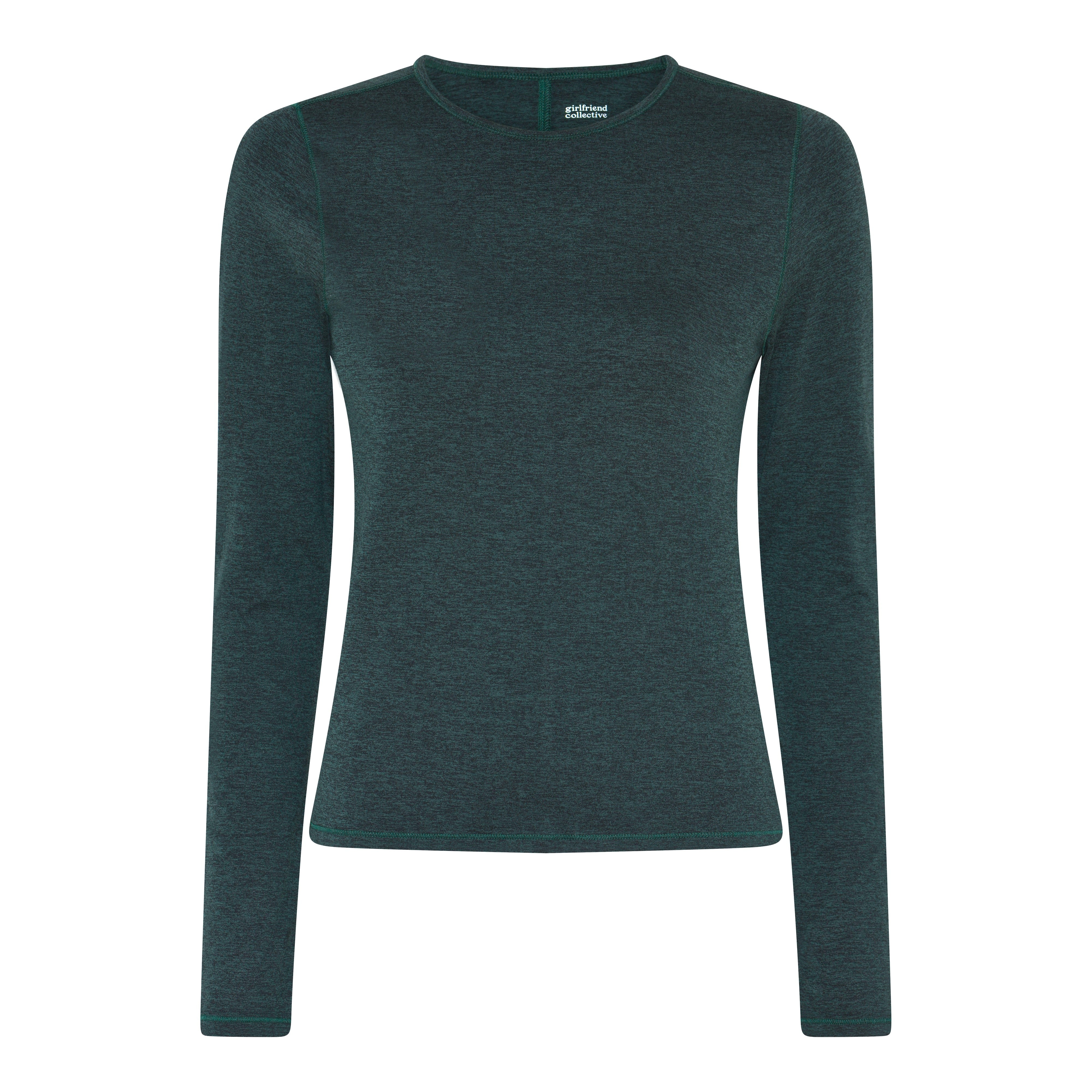 Reset Fitted Long Sleeve Tee, Moss