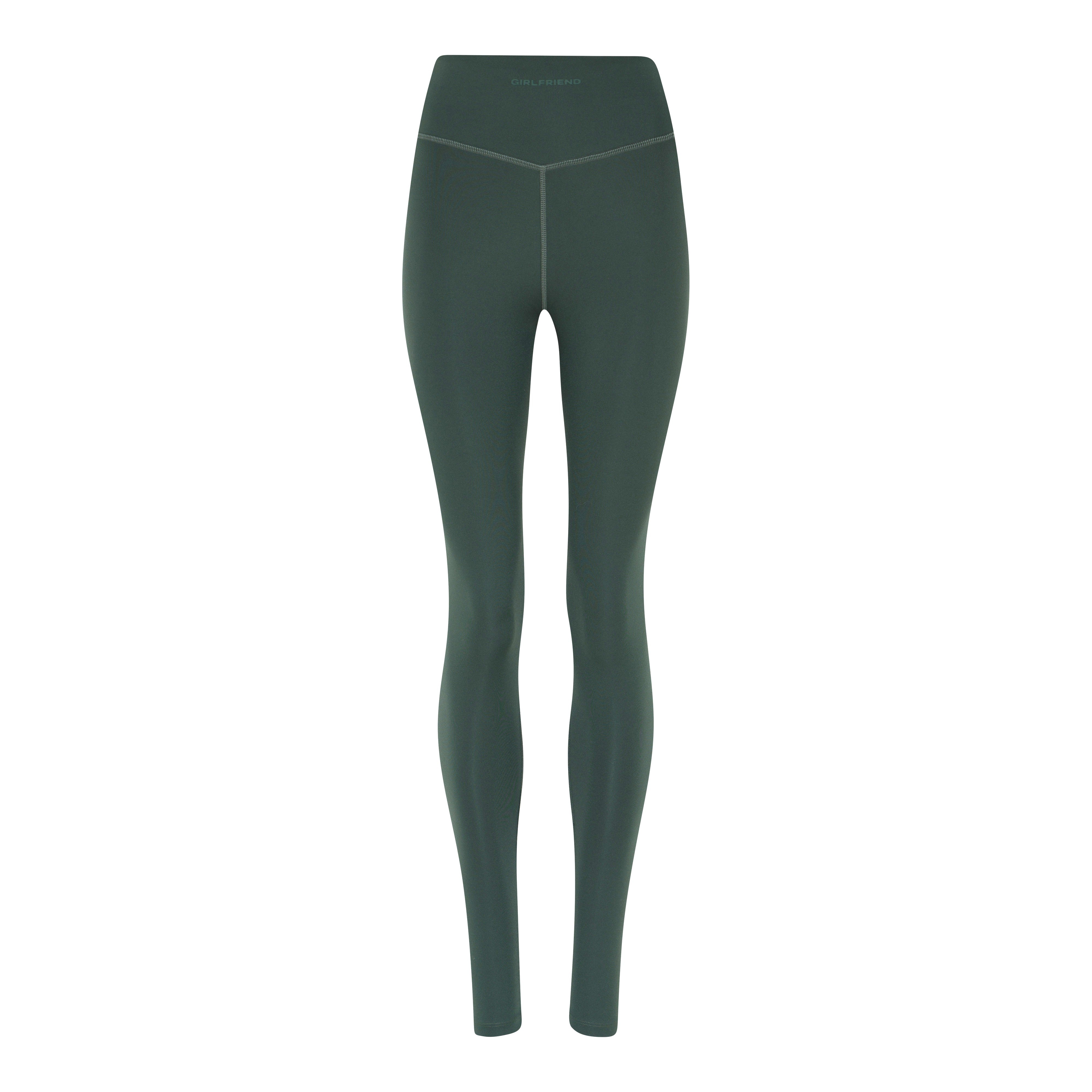 Compressive High-Rise Legging, Long, Jungle