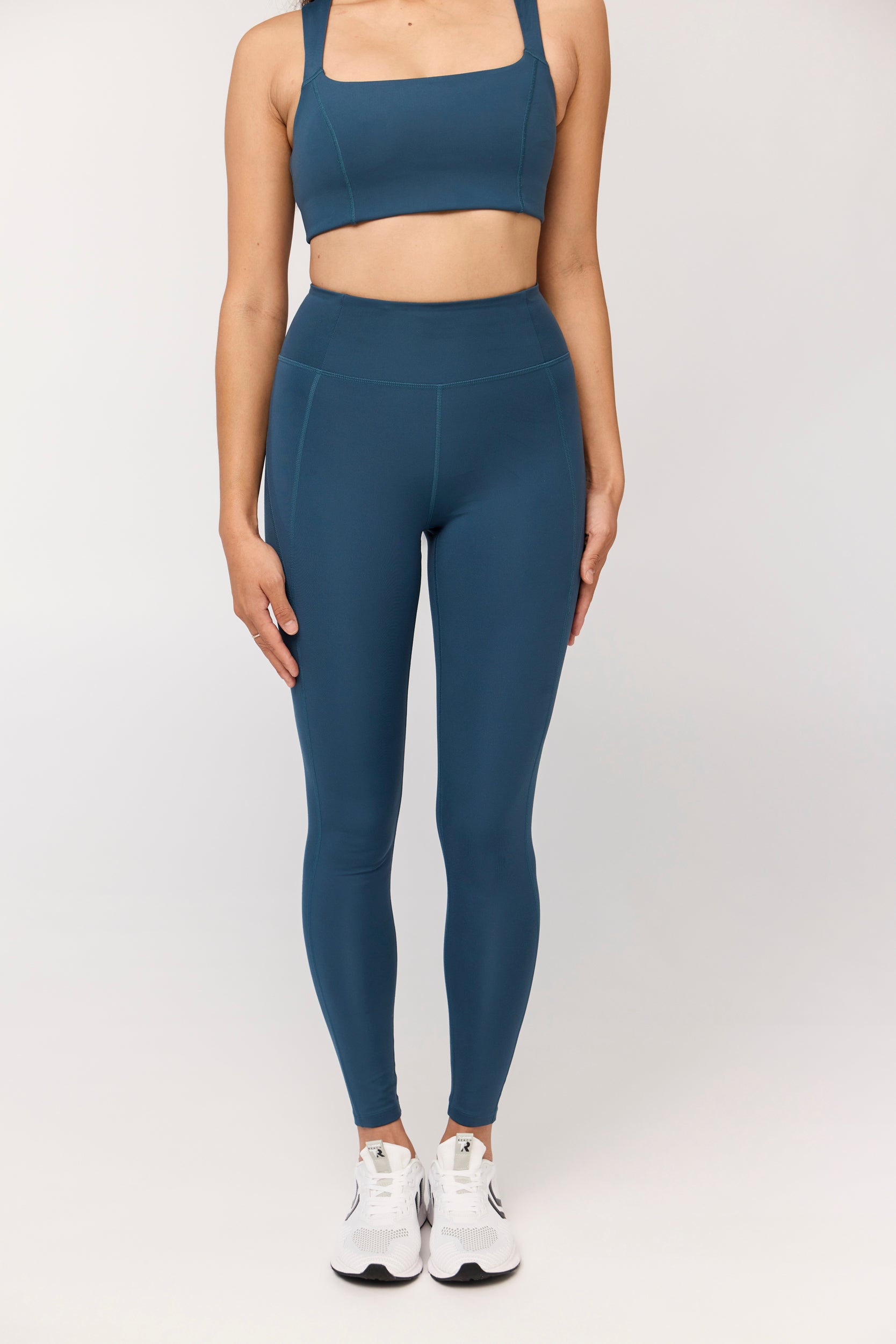 Compressive High-Rise Legging, Long, Ink