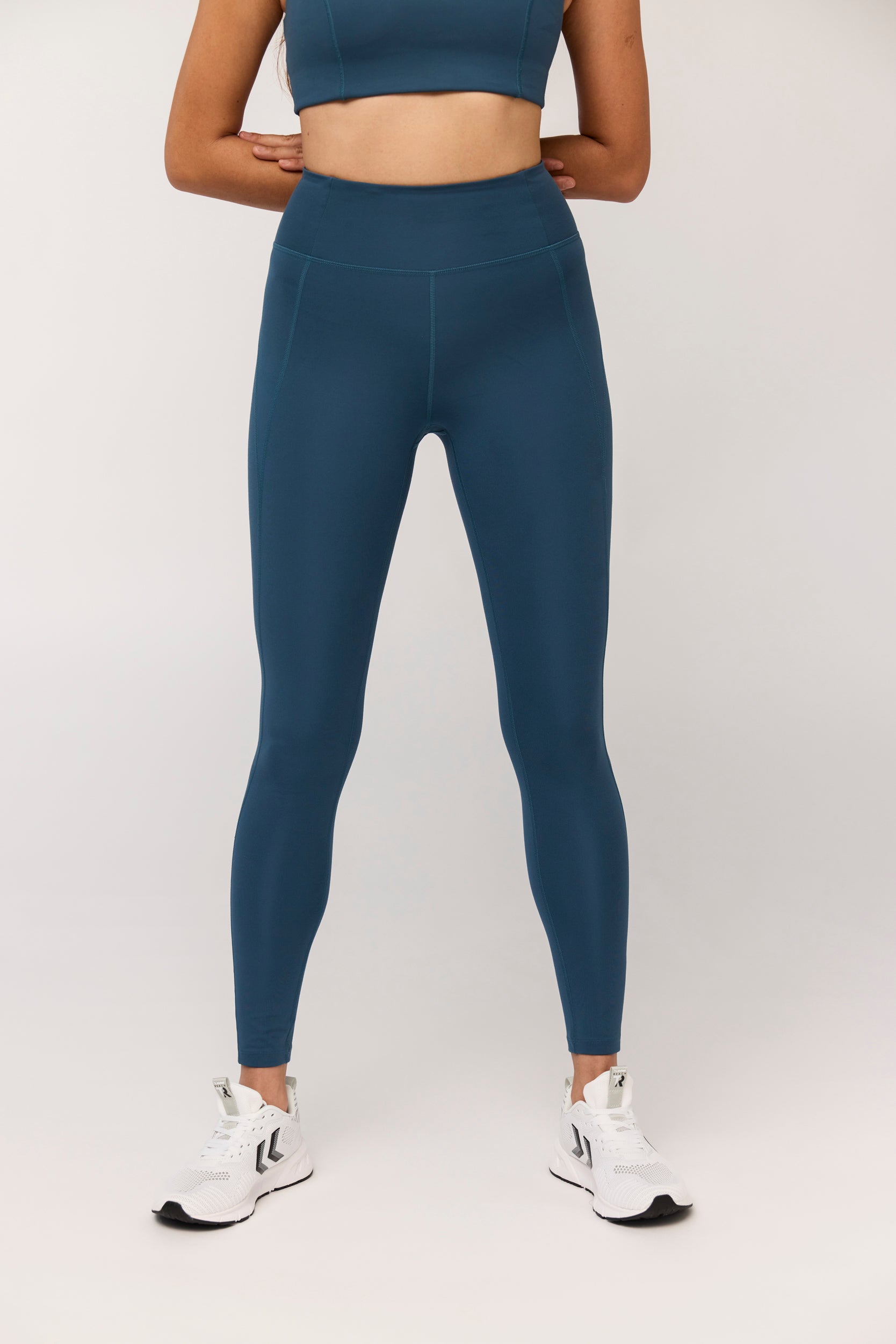 Compressive High-Rise Legging, Long, Ink