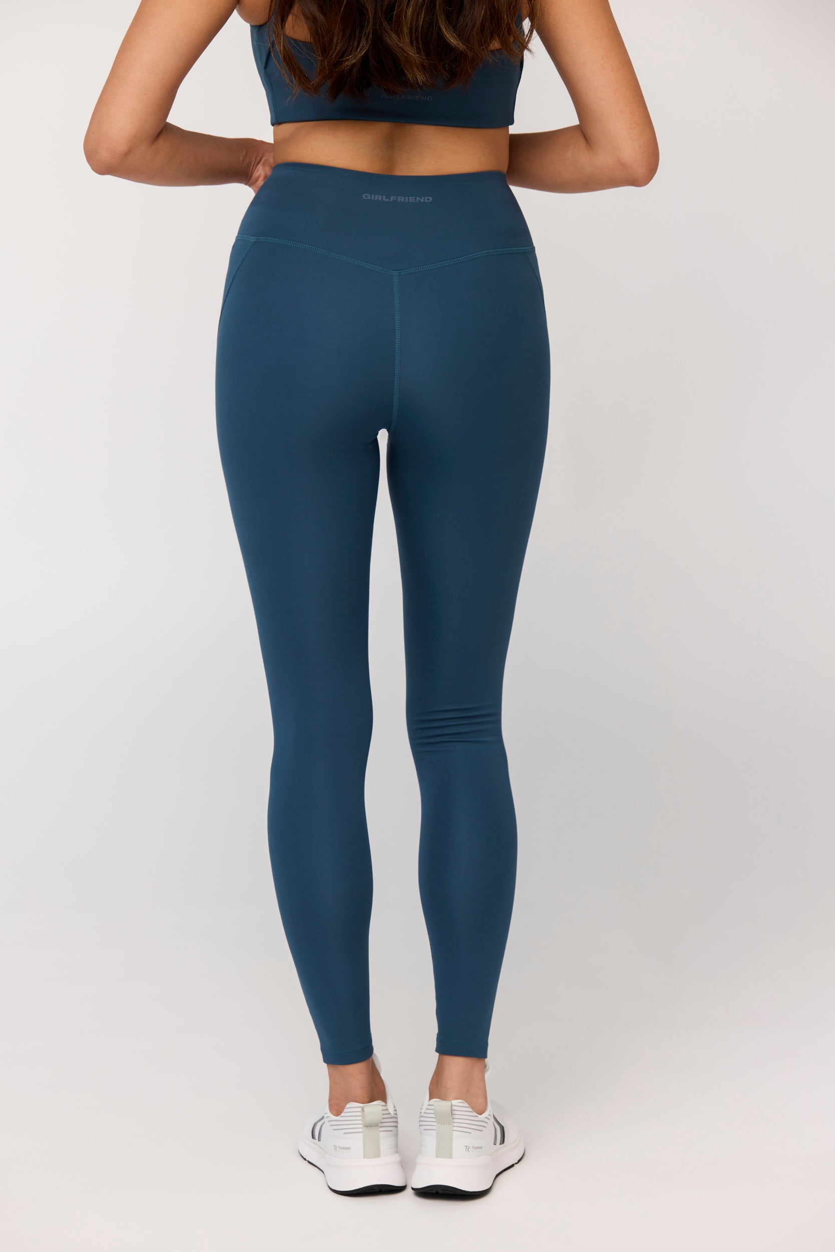 Compressive High-Rise Legging, Long, Ink