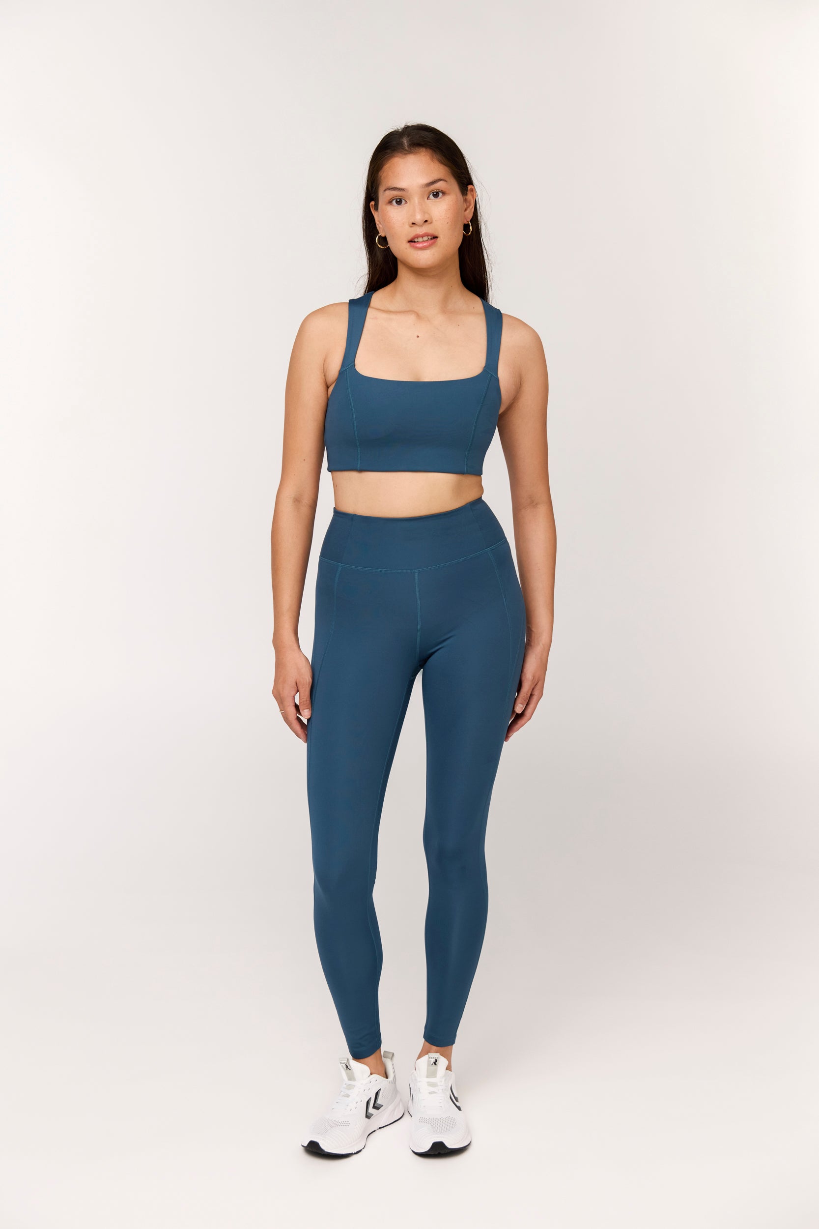 Compressive High-Rise Legging, Long, Ink