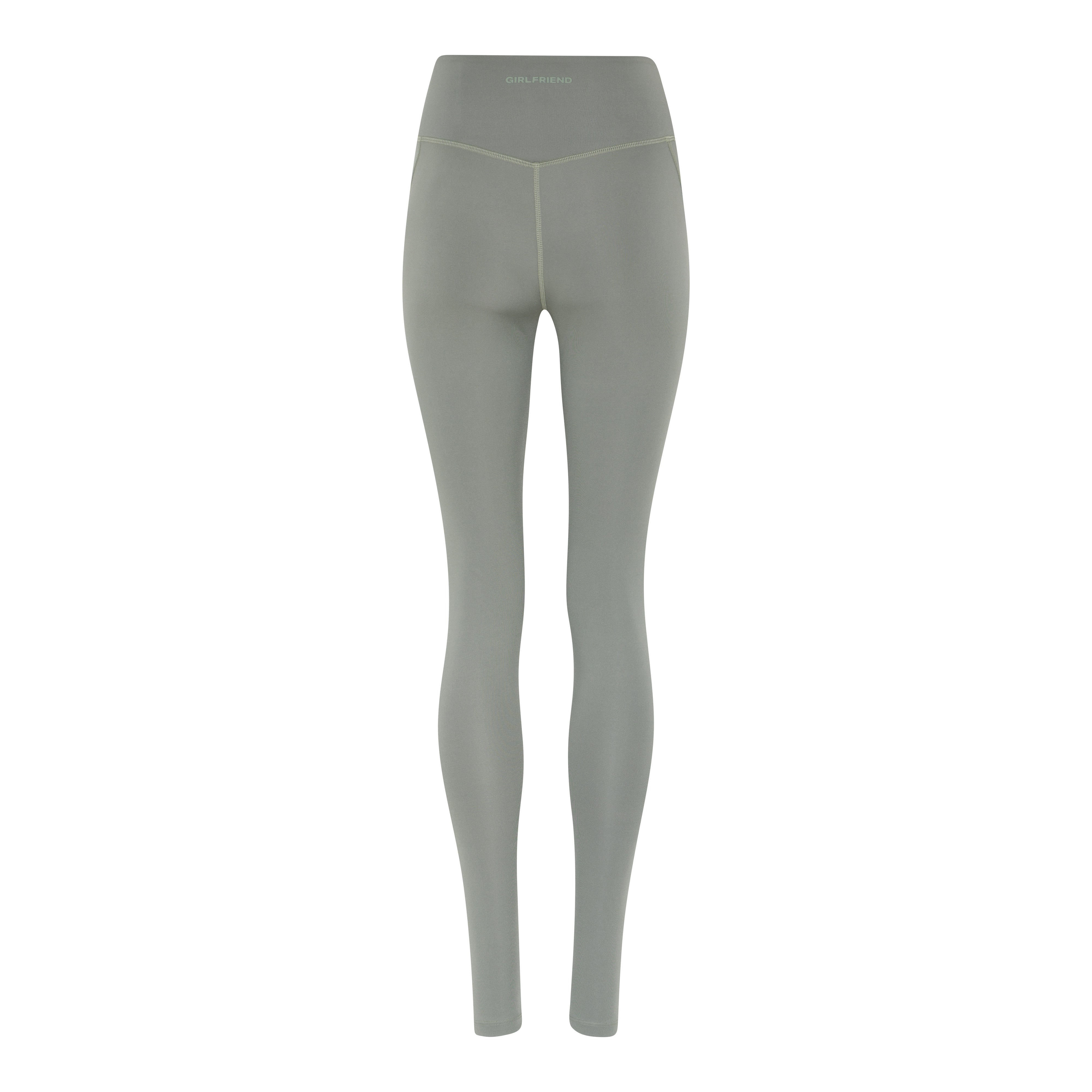 Compressive High-Rise Legging, Long, Leaf