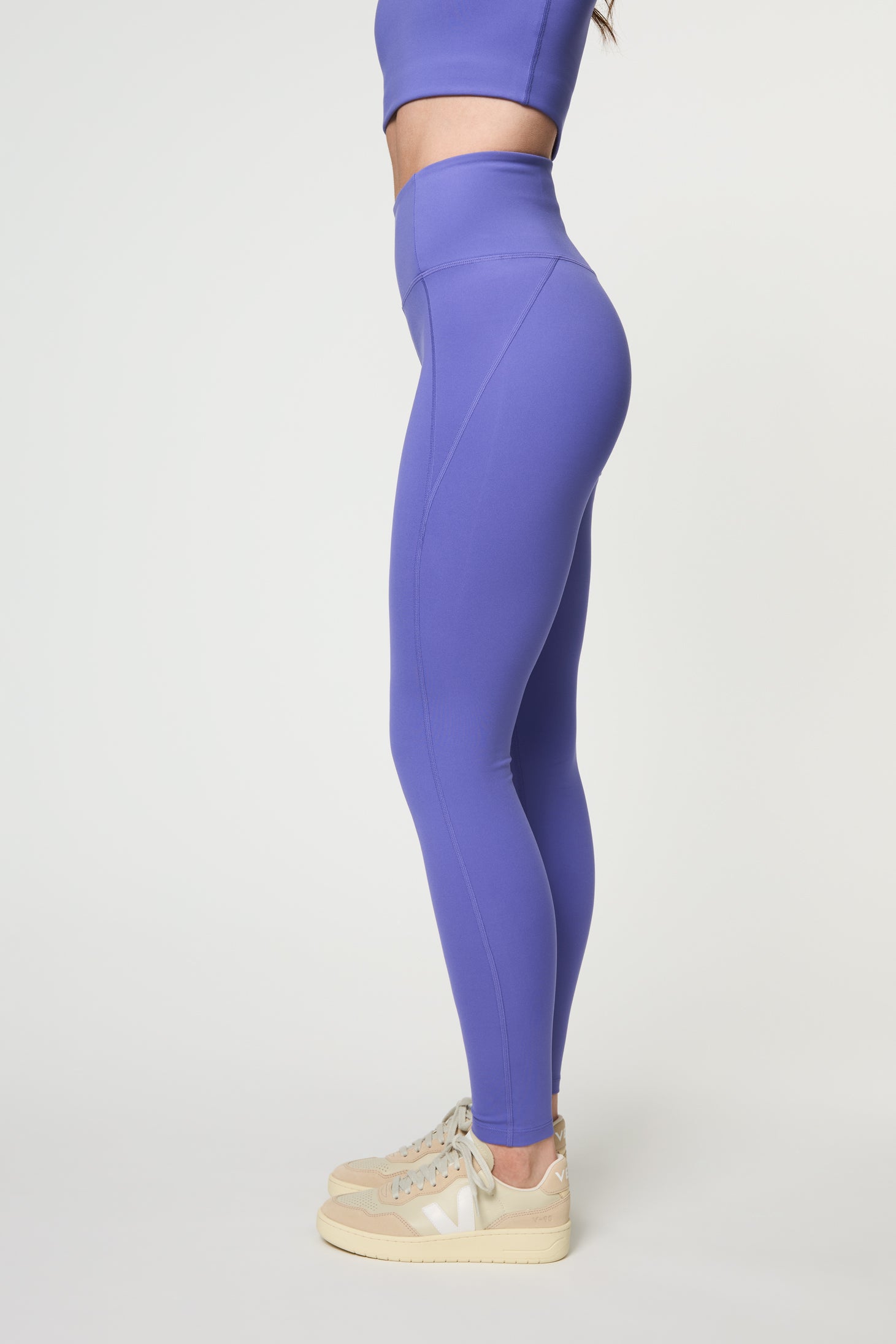 Compressive High-Rise Legging, Long, Wild Iris