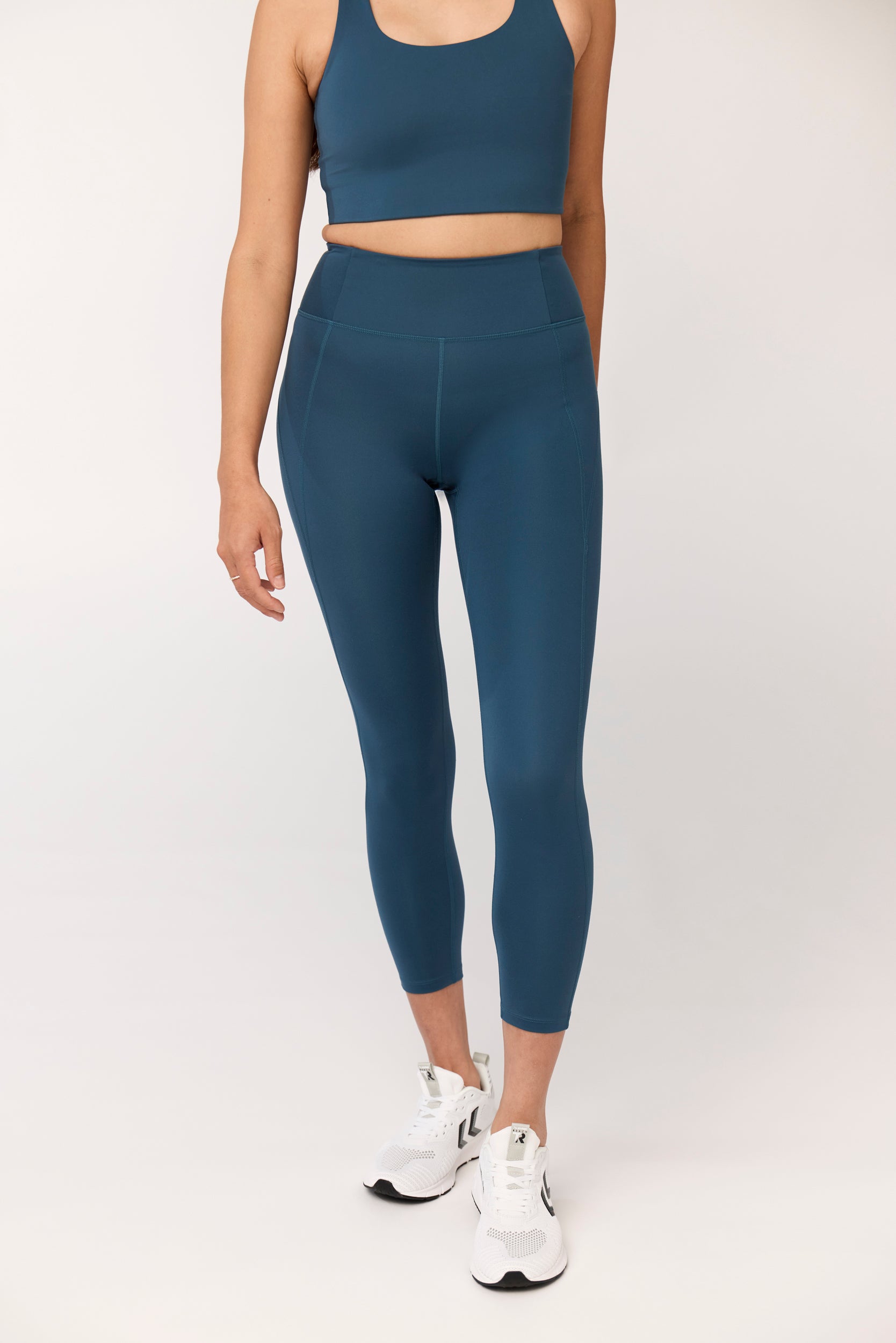 Compressive High-Rise Legging, 7/8, Ink