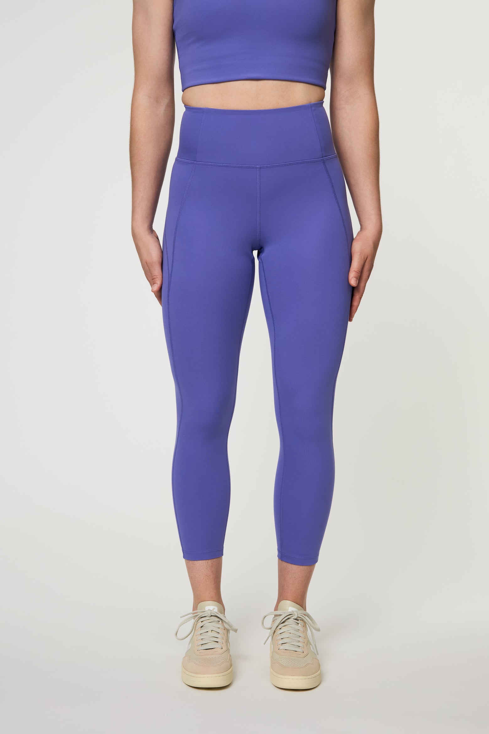 Compressive High-Rise Legging, 7/8, Wild Iris