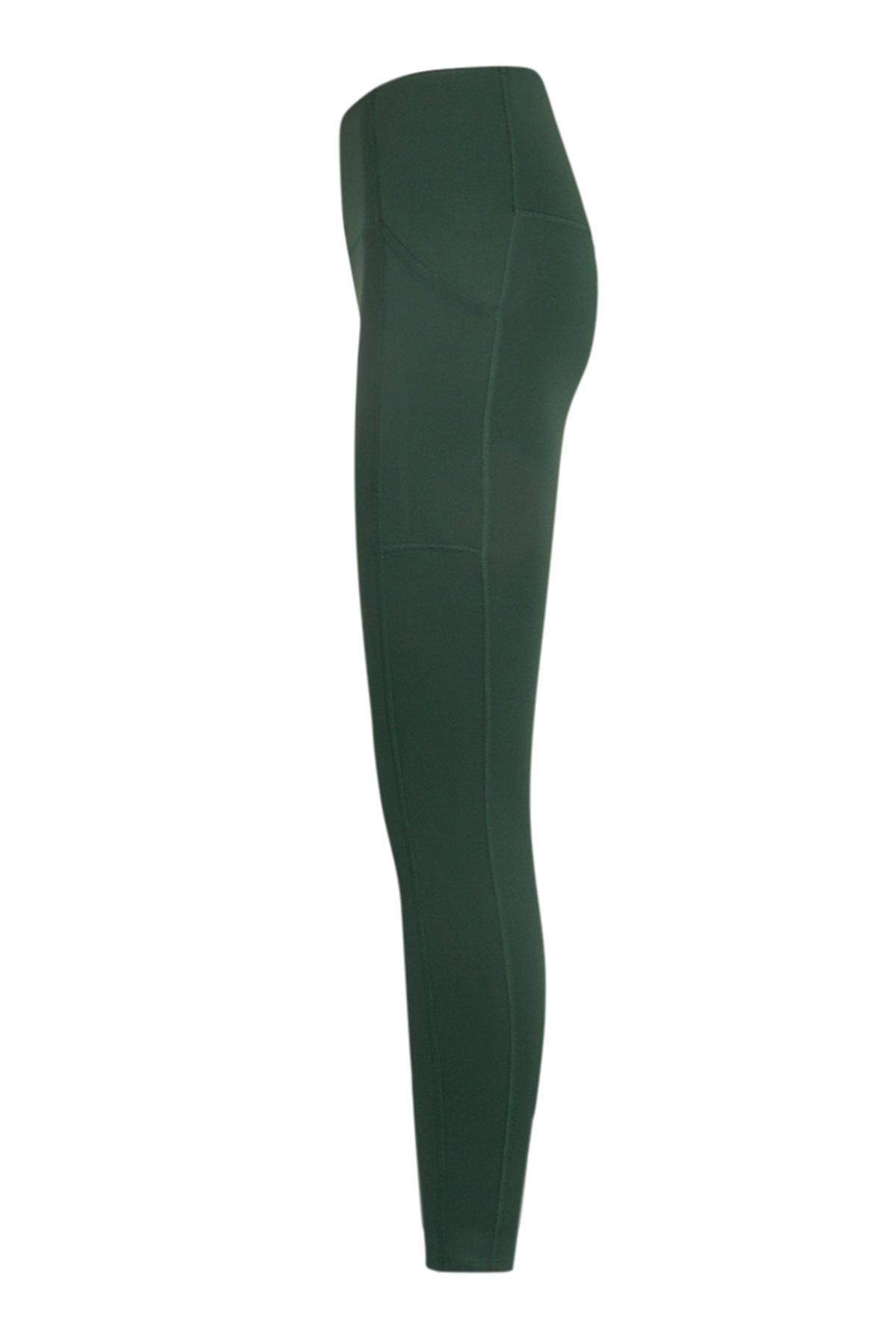 Pocket High-Rise Legging, Long, Moss