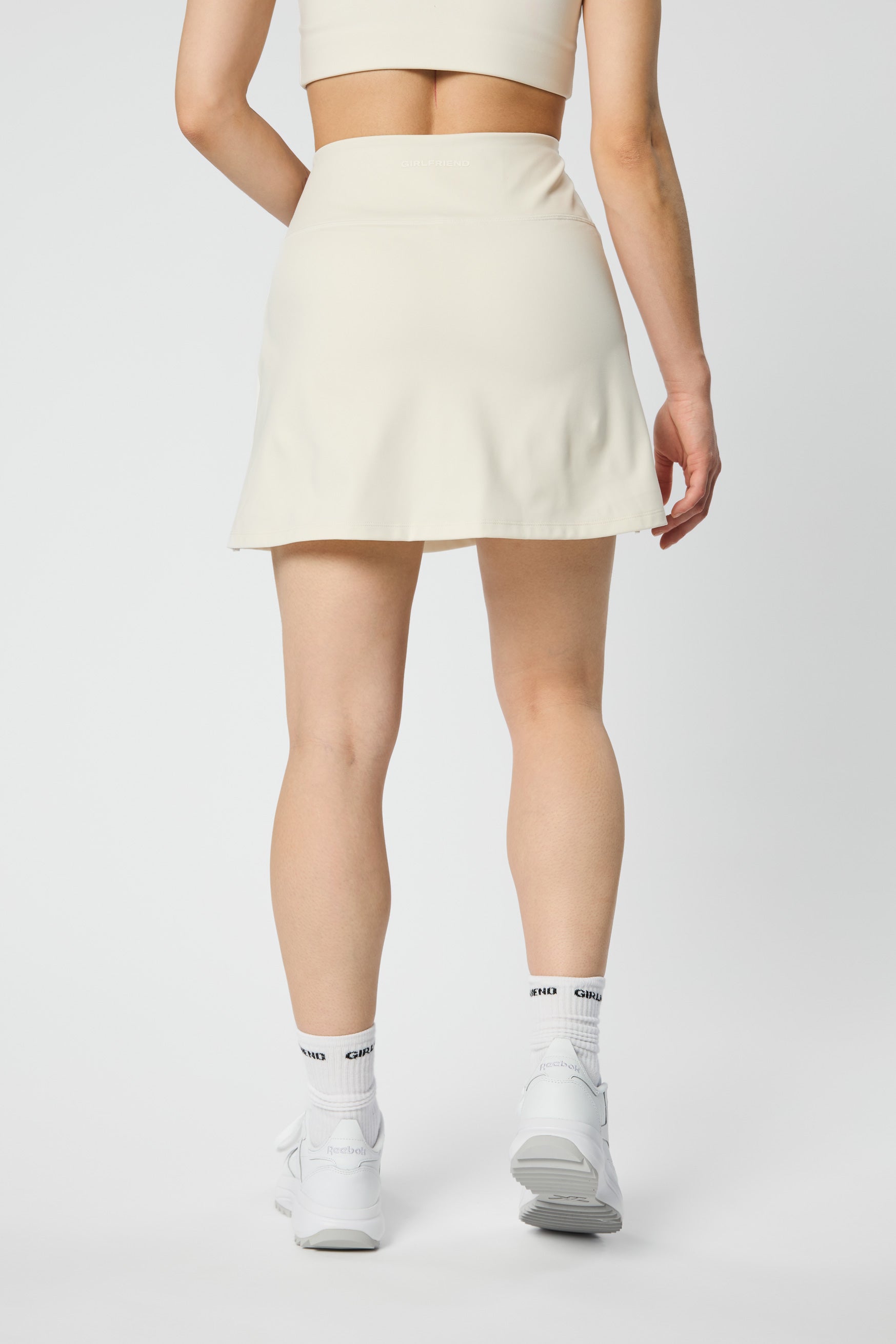 The Skort, High-Rise, Ivory
