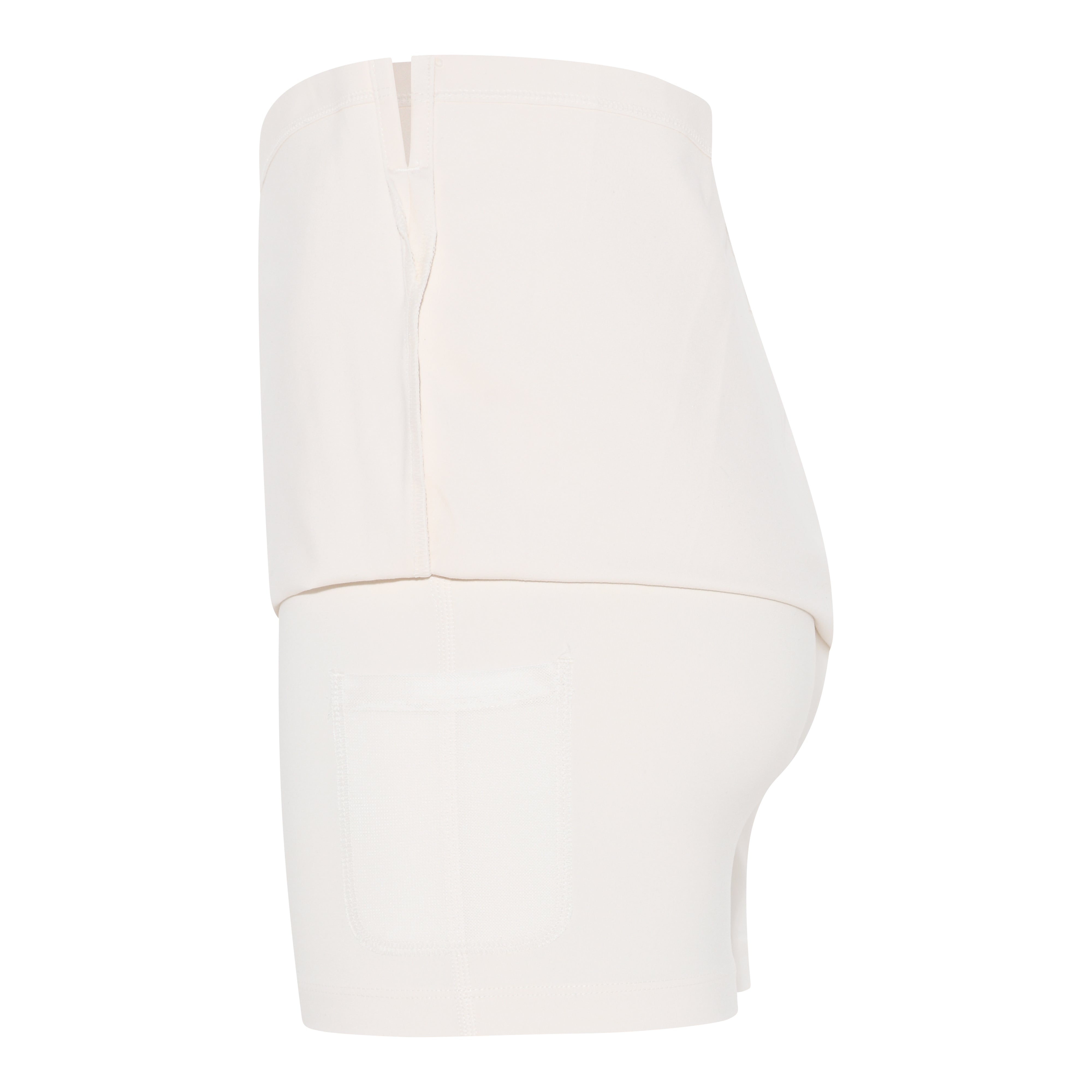 The Skort, High-Rise, Ivory