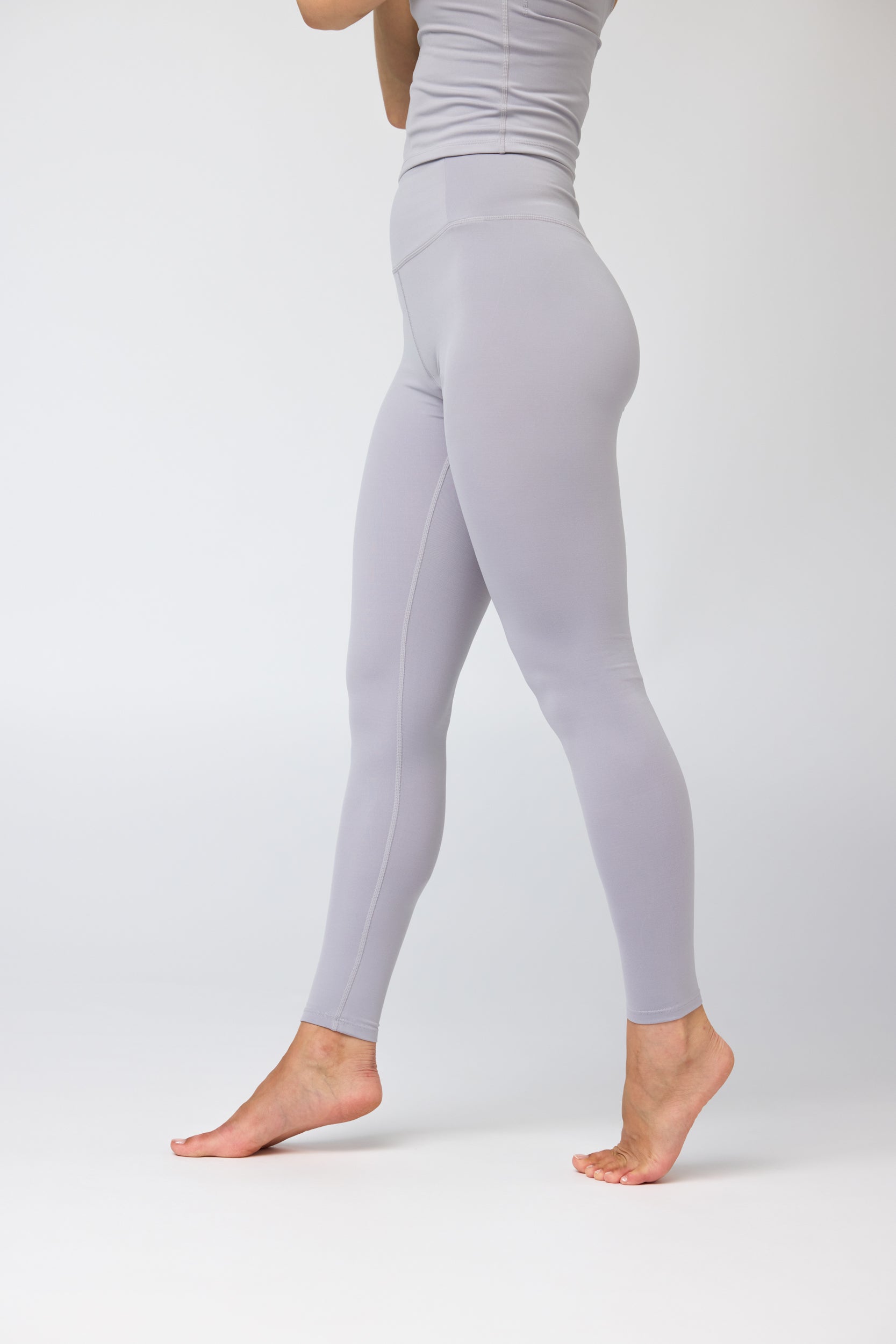 Float High-Rise Legging, Long, Lavender Gem