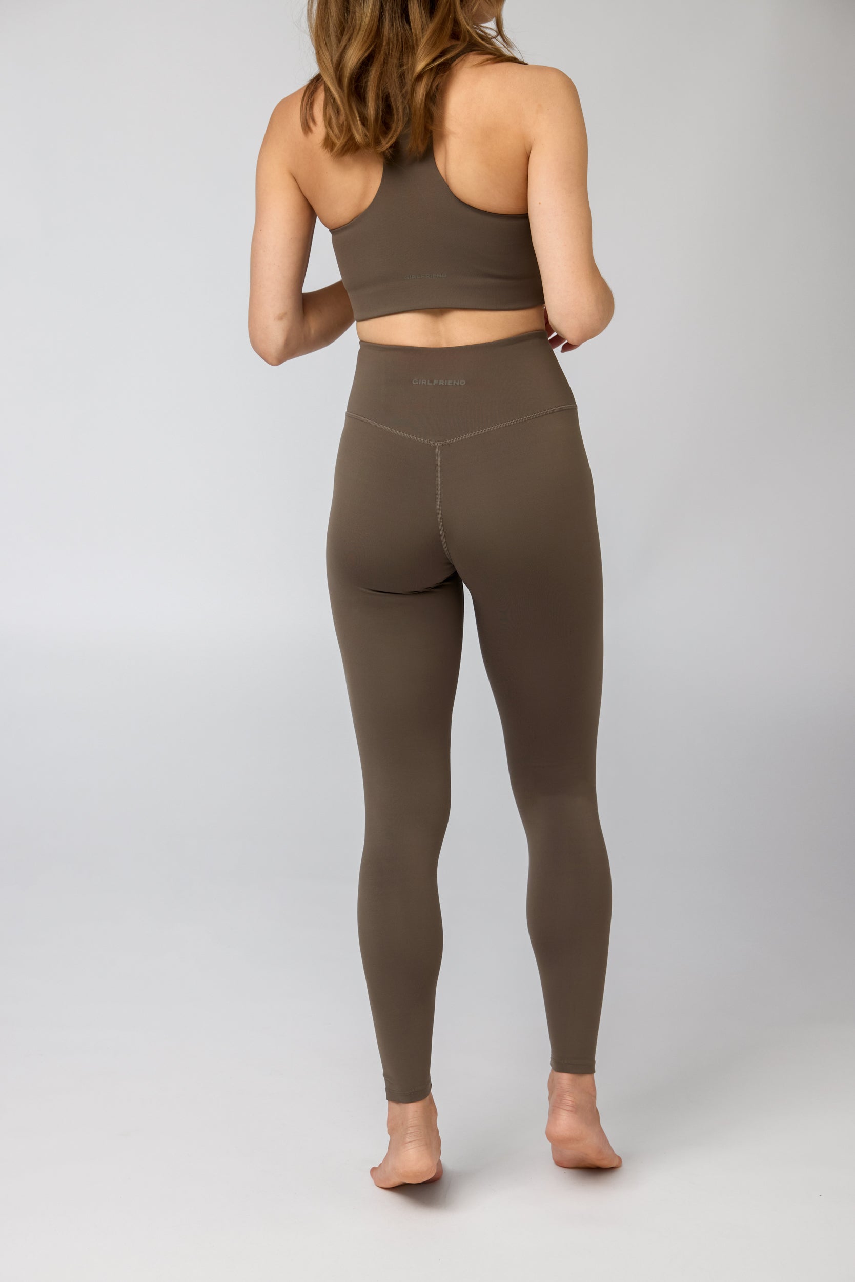 Float High-Rise Legging, Long, Mink