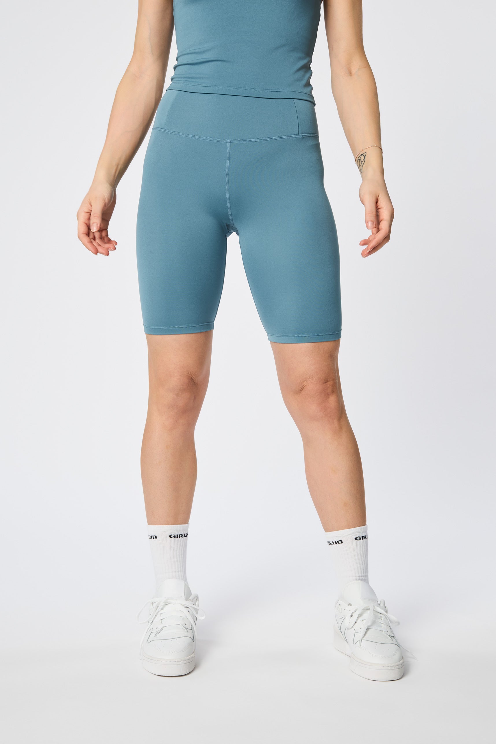 Float High-Rise Bike Shorts, Wave