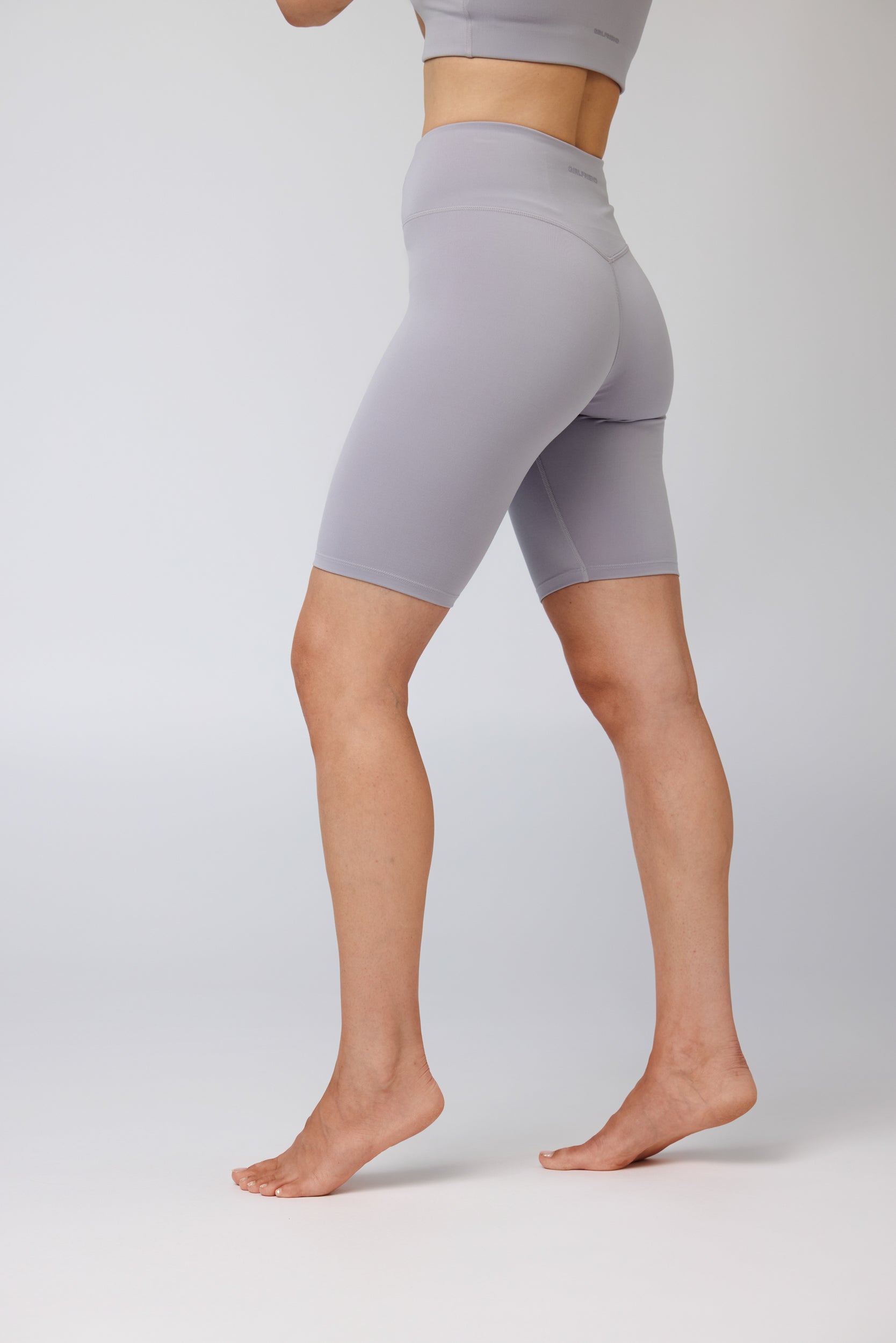 Float High-Rise Bike Shorts, Lavender Gem