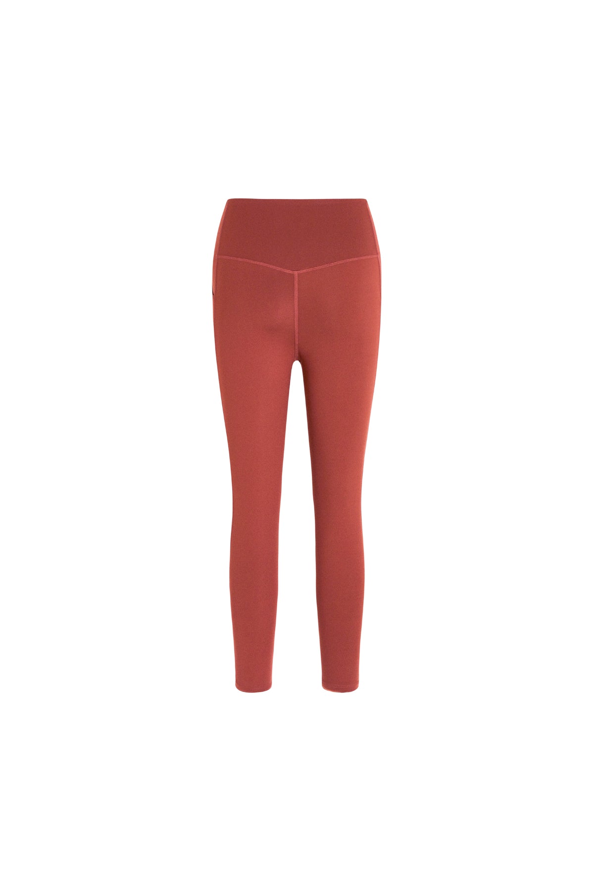 Pocket High-Rise Legging, 7/8, Ember