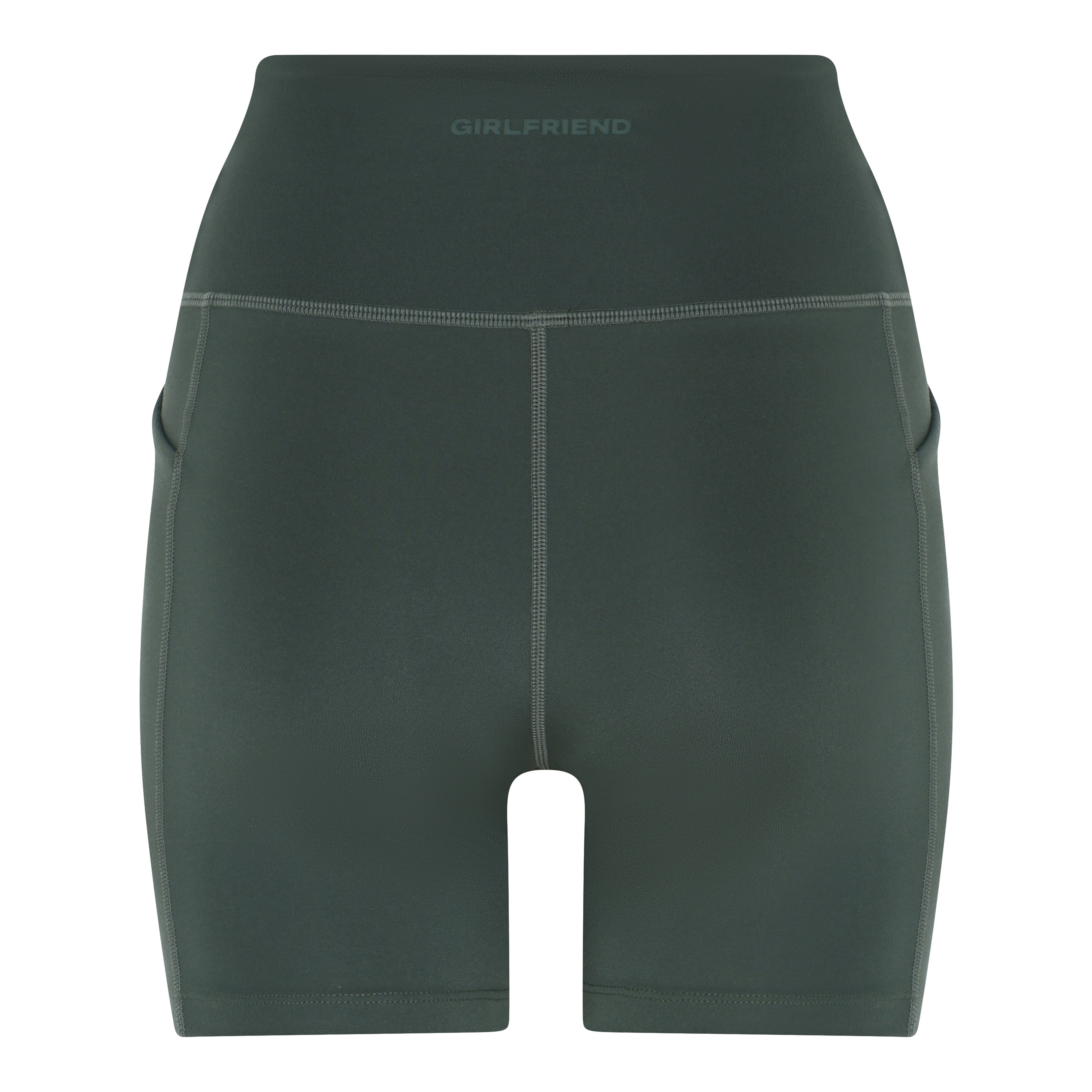 Pocket High-Rise Run Shorts, Jungle