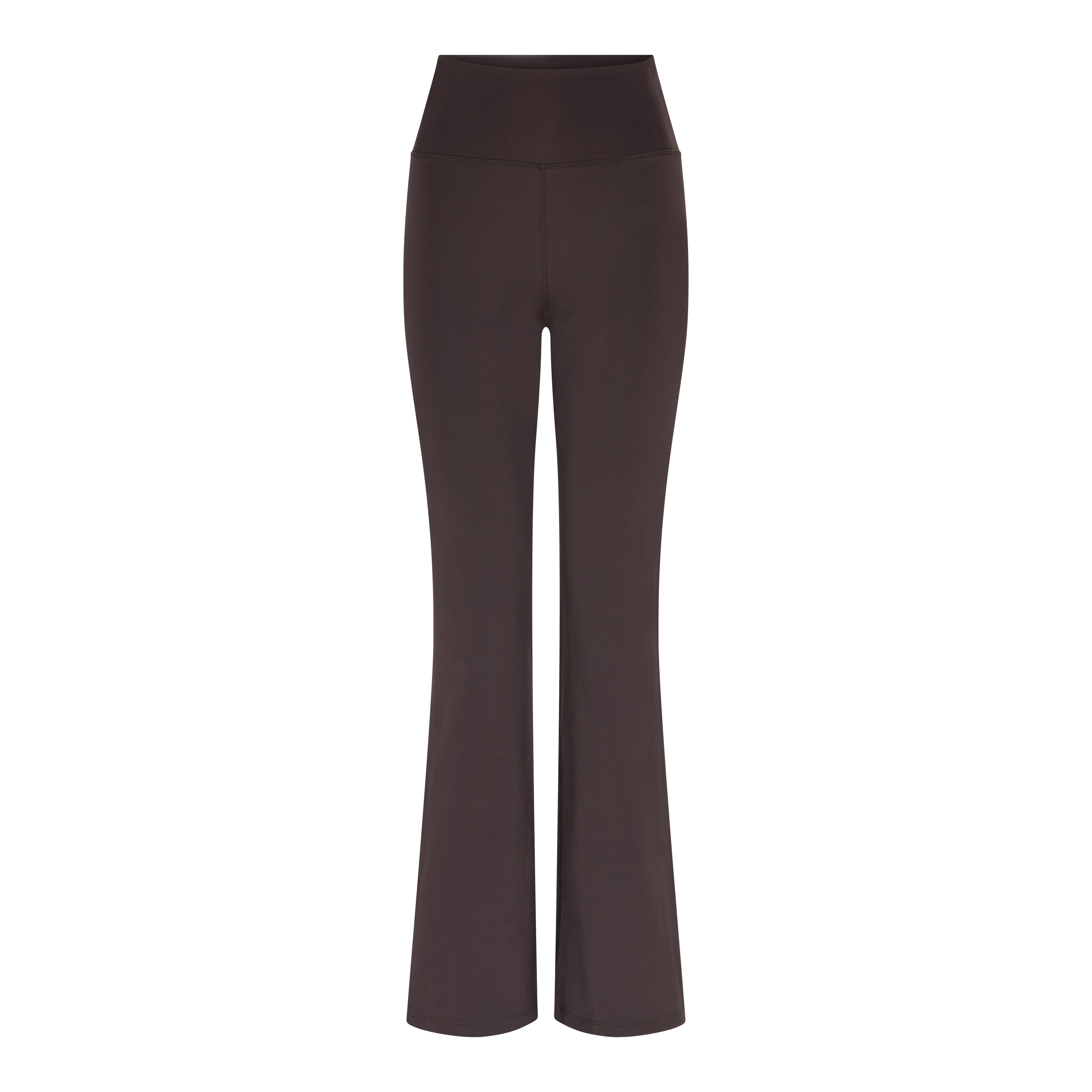 Compressive Flare Legging, Driftwood