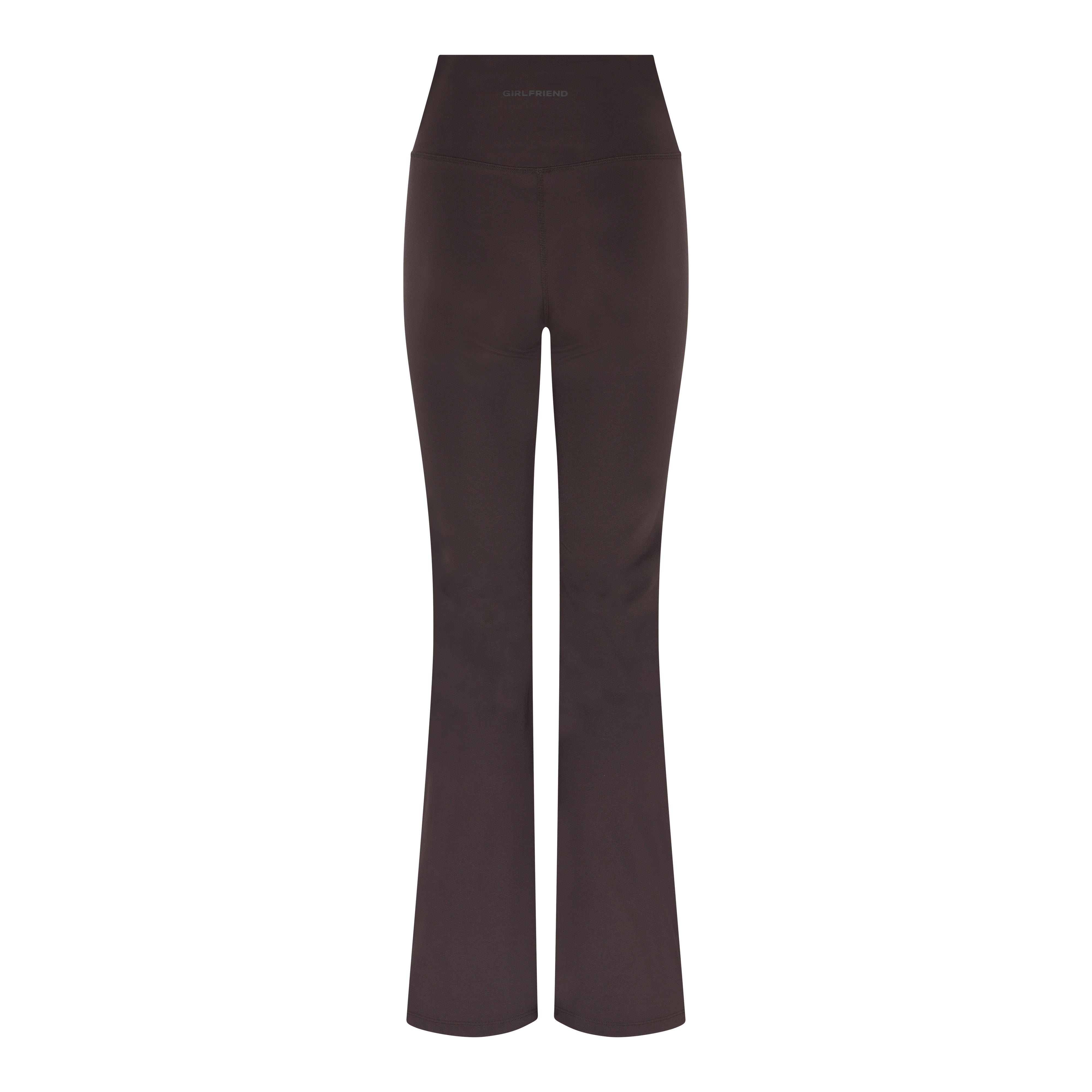 Compressive Flare Legging, Driftwood
