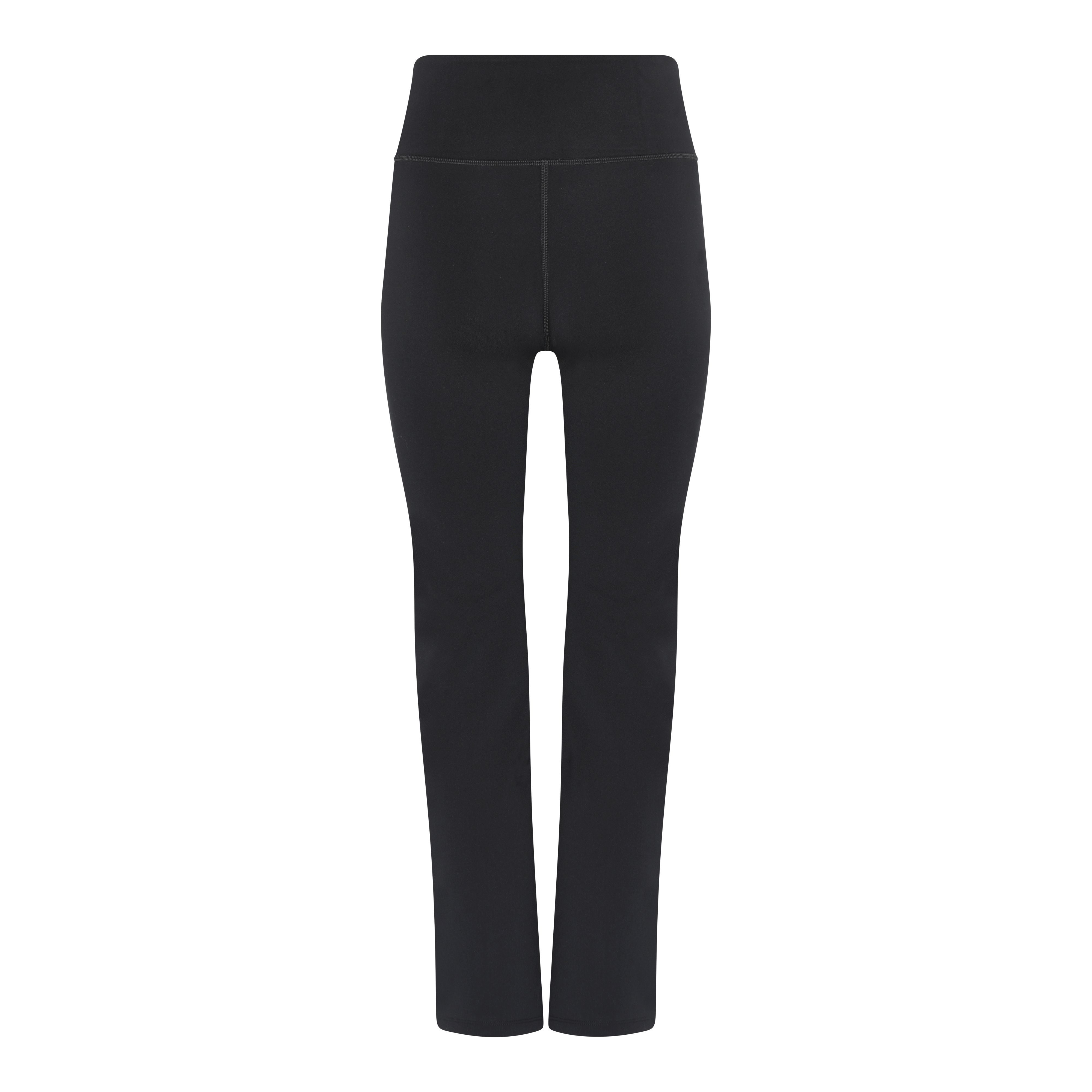 Luxe Split Hem Legging, Black