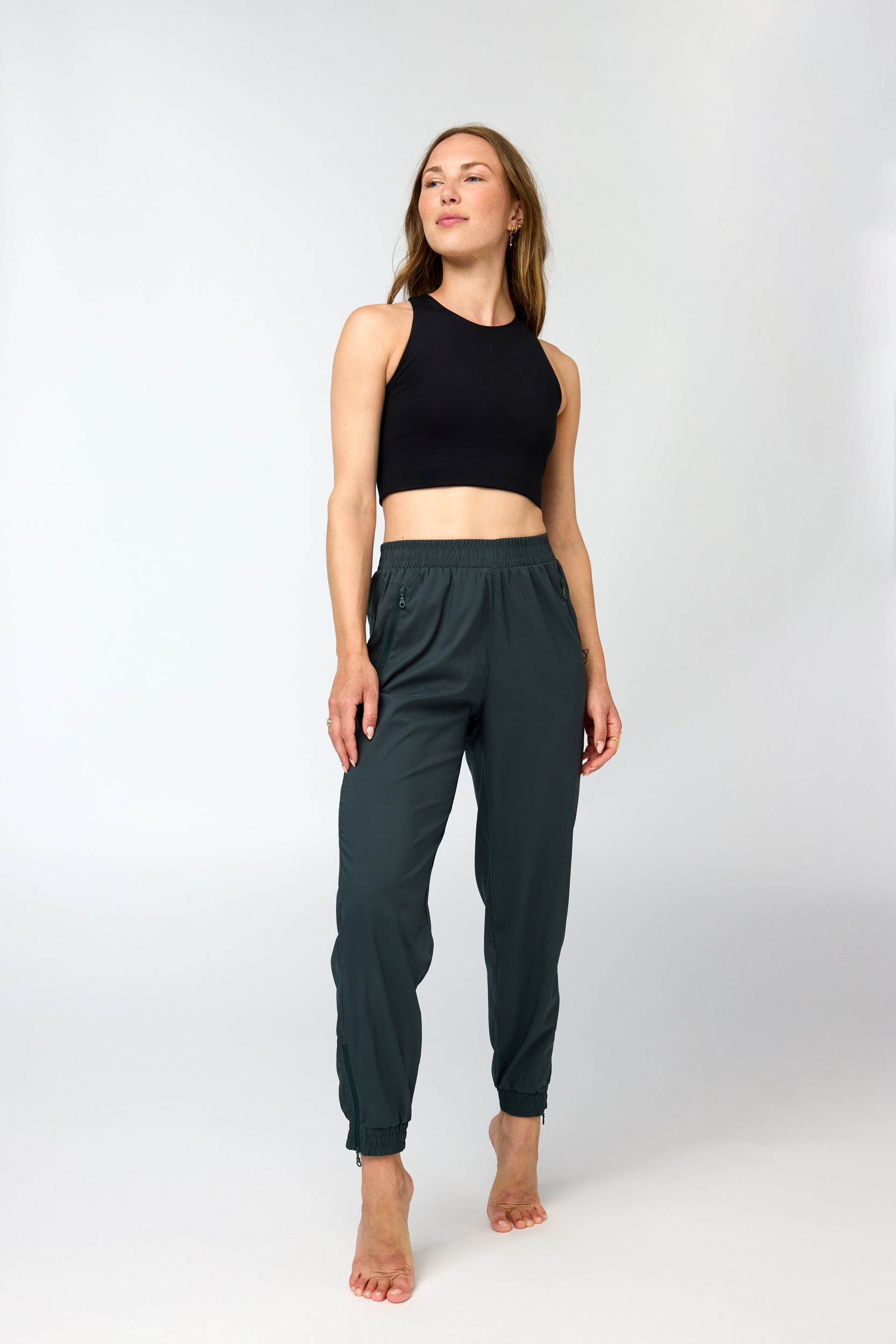 Summit Track Pant, Moss
