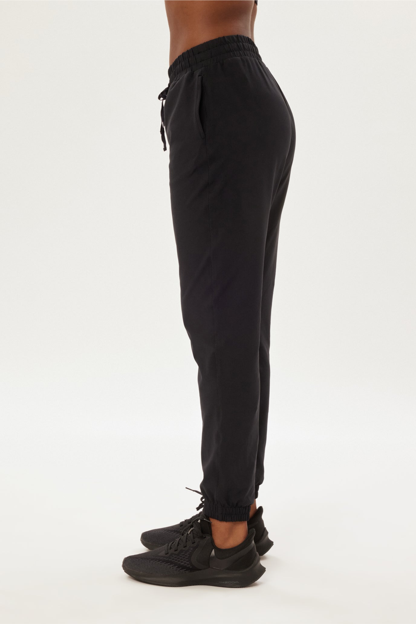 Reset Slim Straight Jogger, Black