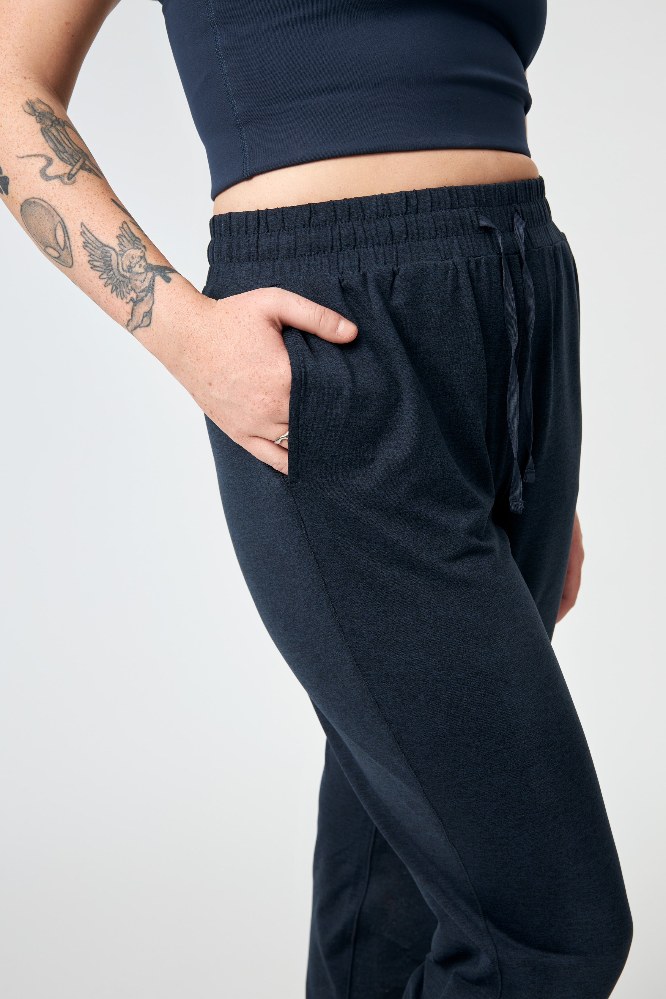 Reset Slim Straight Jogger, Midnight