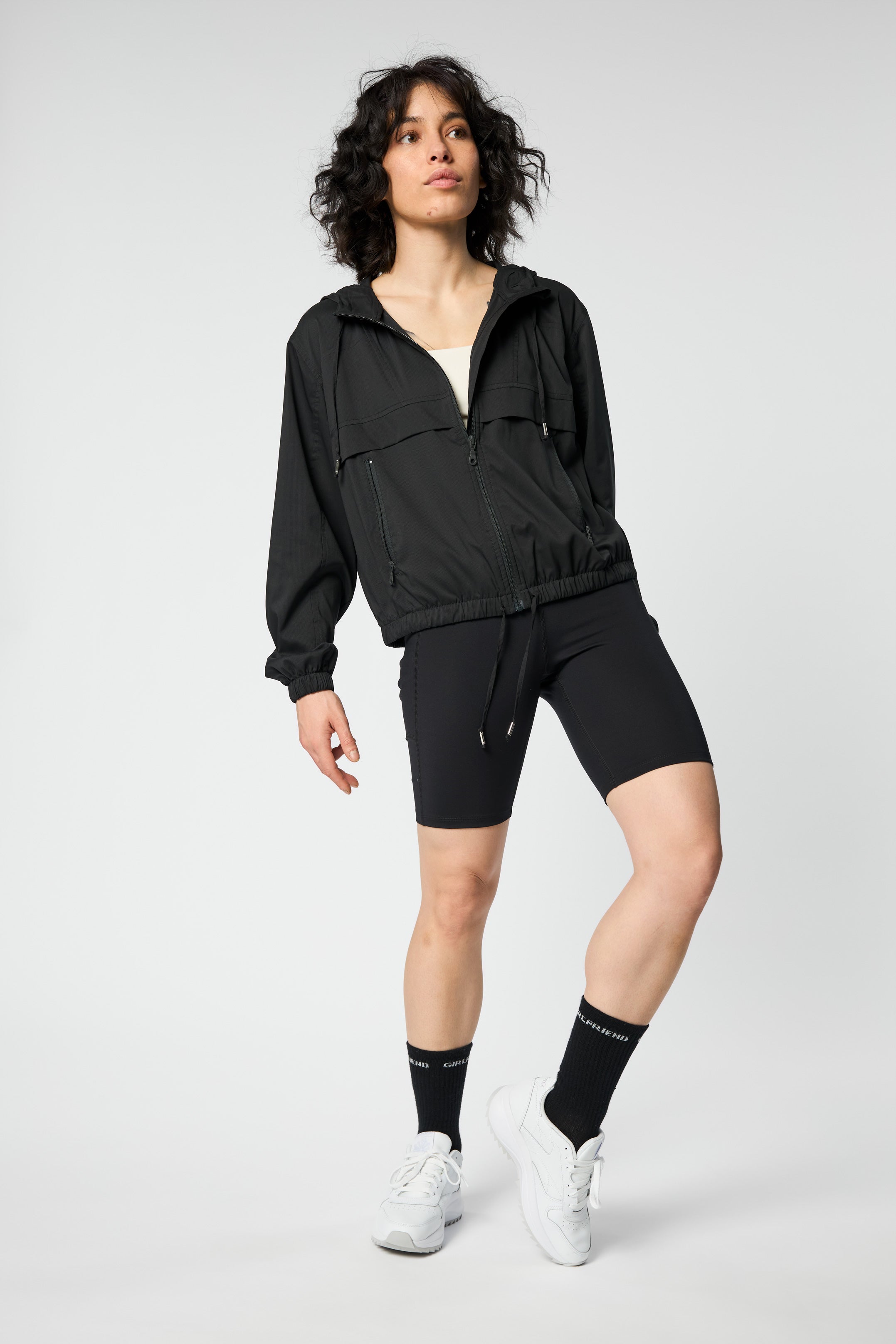 3-Pack Girlfriend Crew Sock, Black