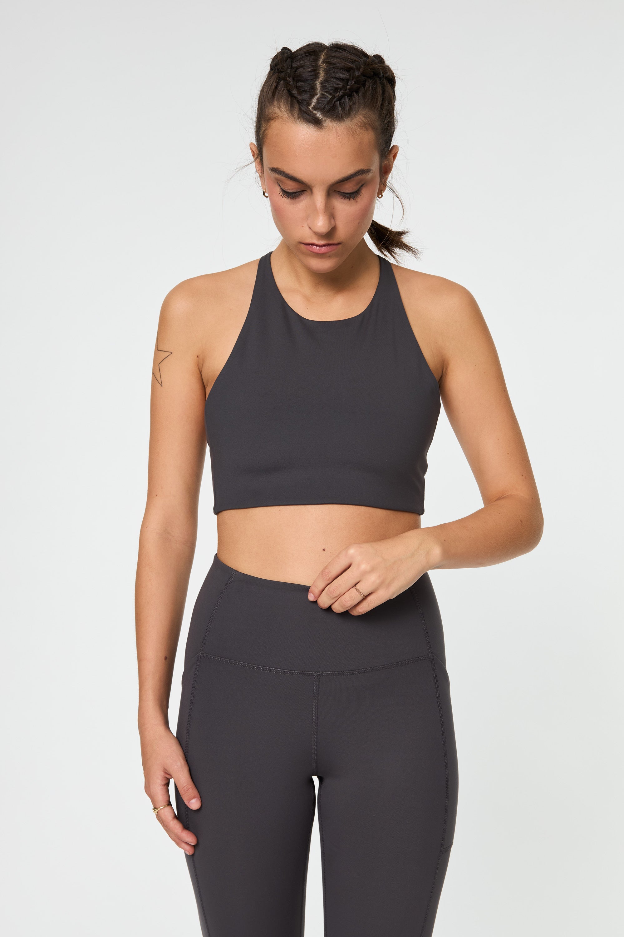 Topanga Bra, Cross-Back, Moon