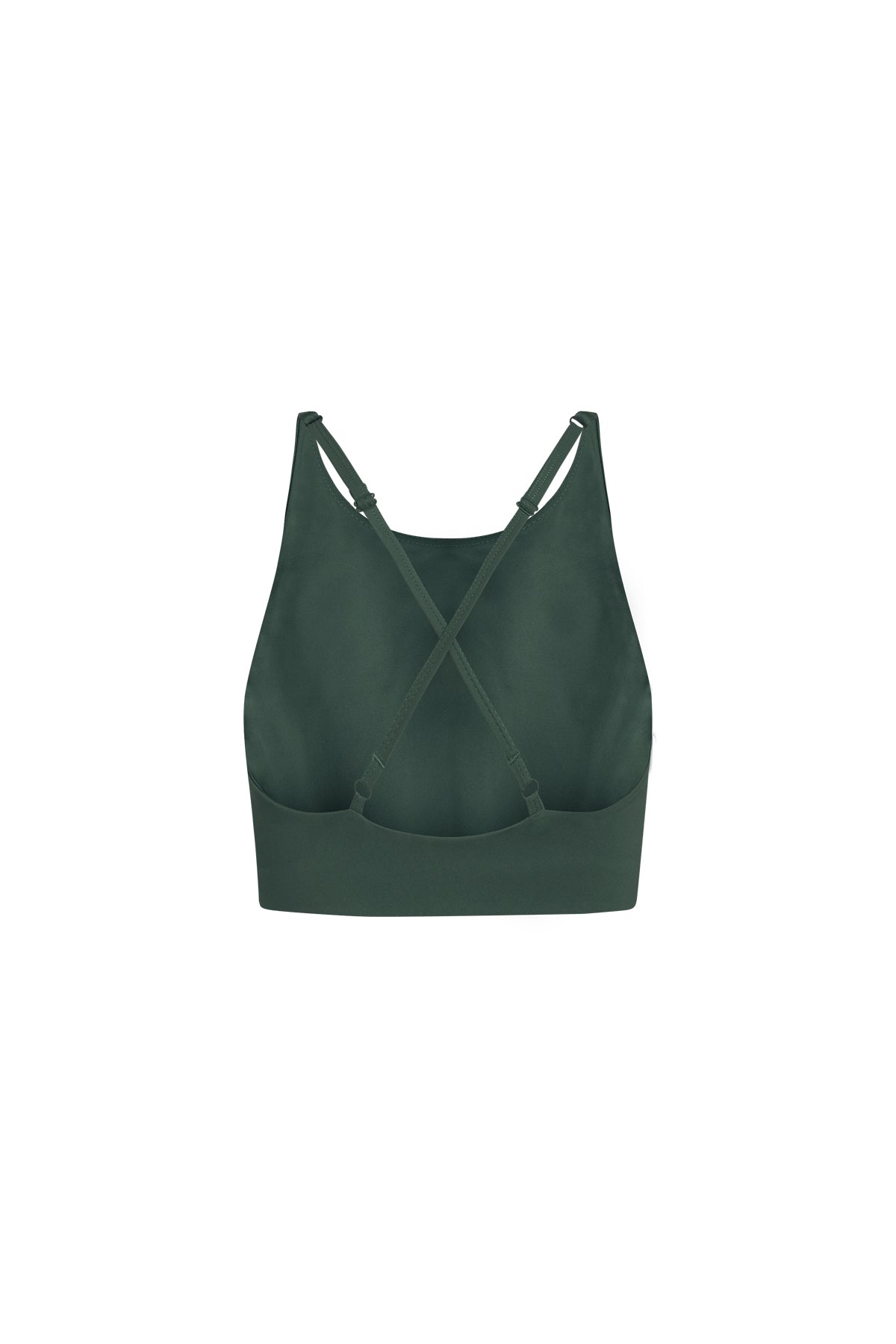 Topanga Bra, Cross-Back, Moss