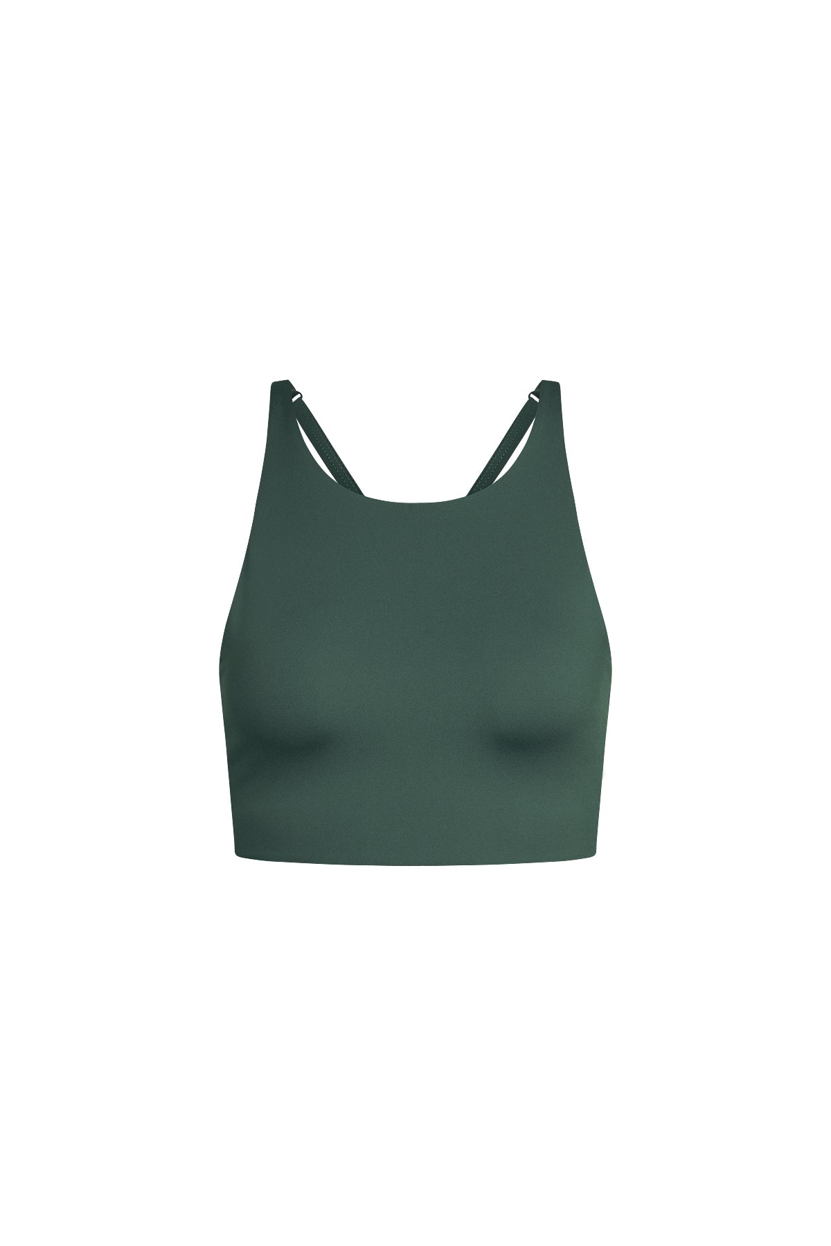 Topanga Bra, Cross-Back, Moss