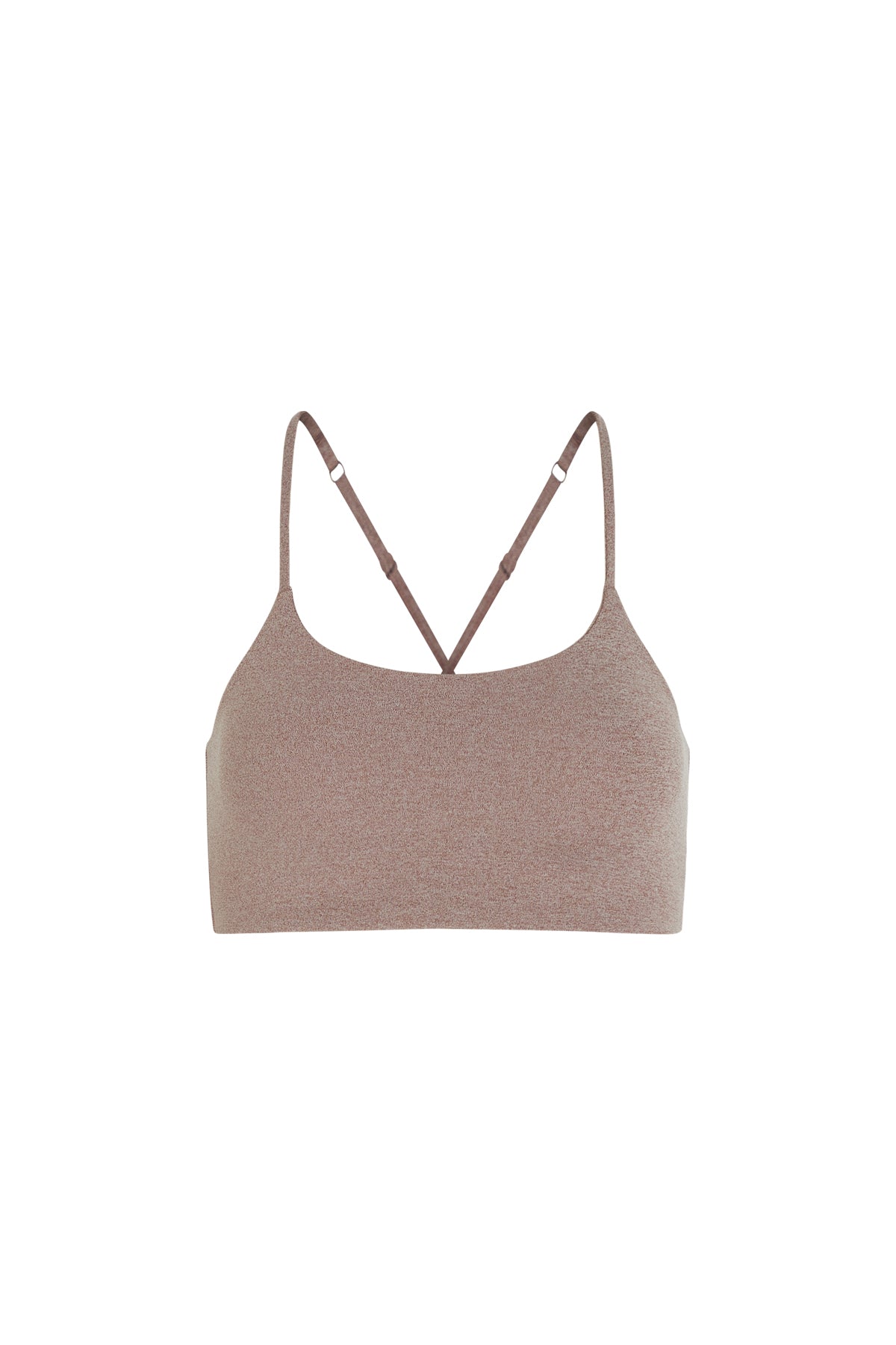 Float Juliet Strappy Bra, Heather Cocoon