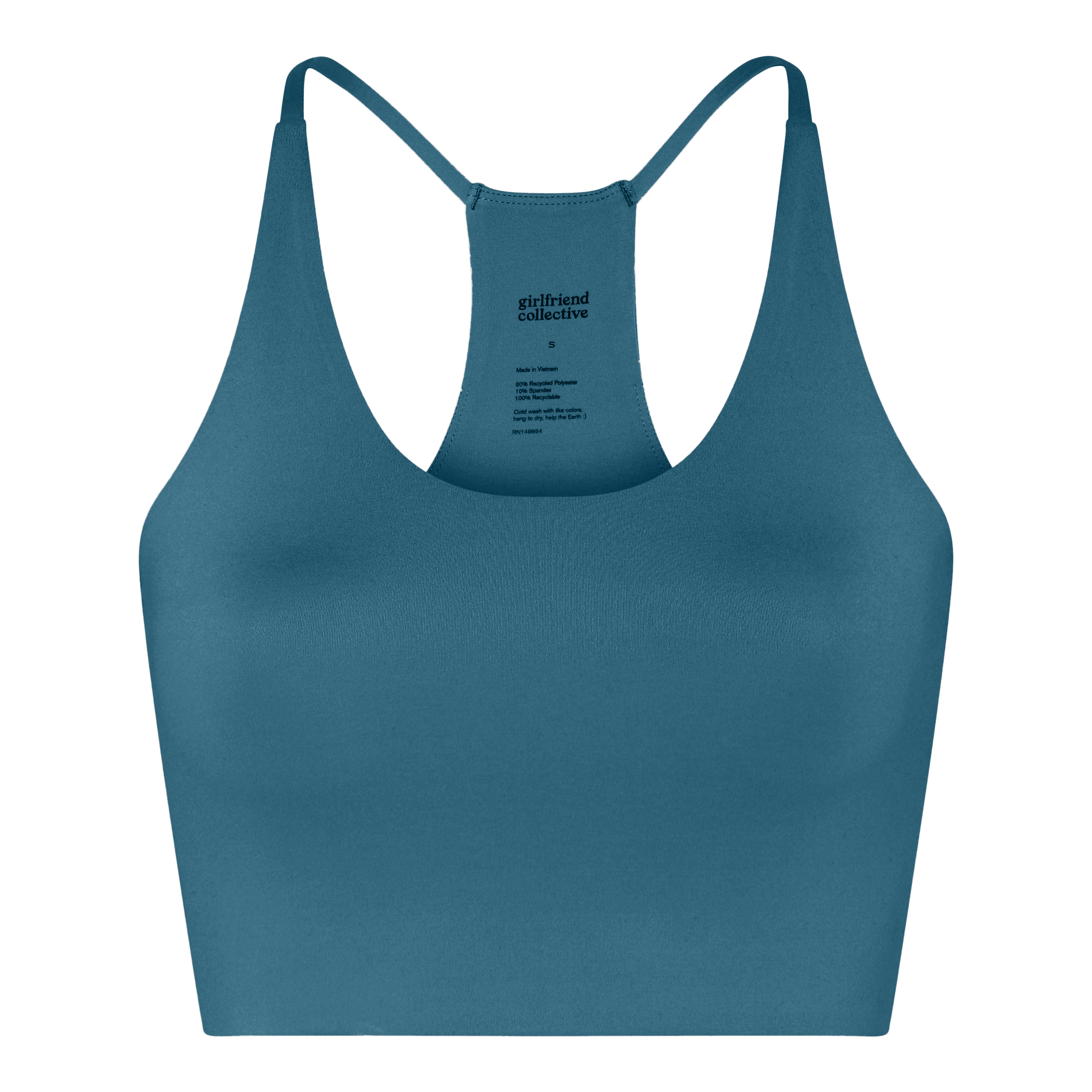 Float Cleo Halter Bra, Dark Ixia