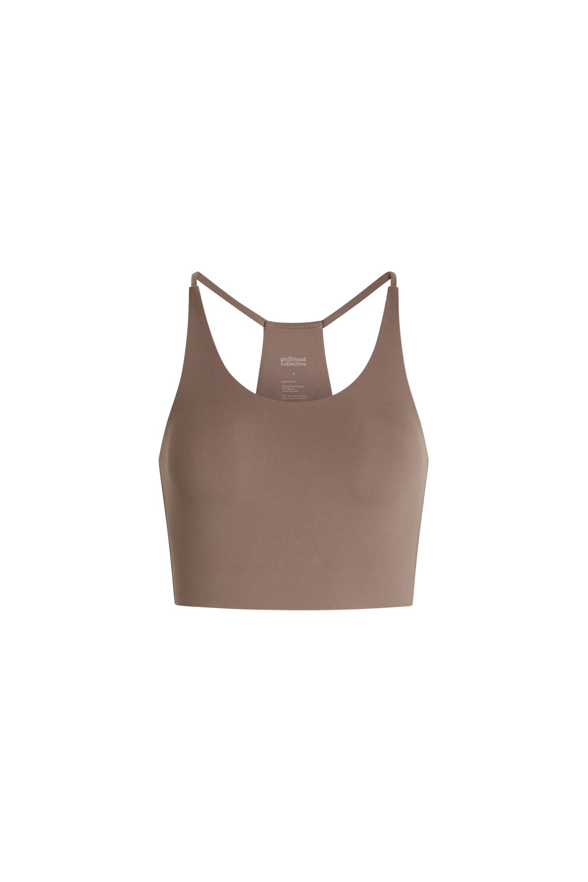 Float Cleo Halter Bra, Fog