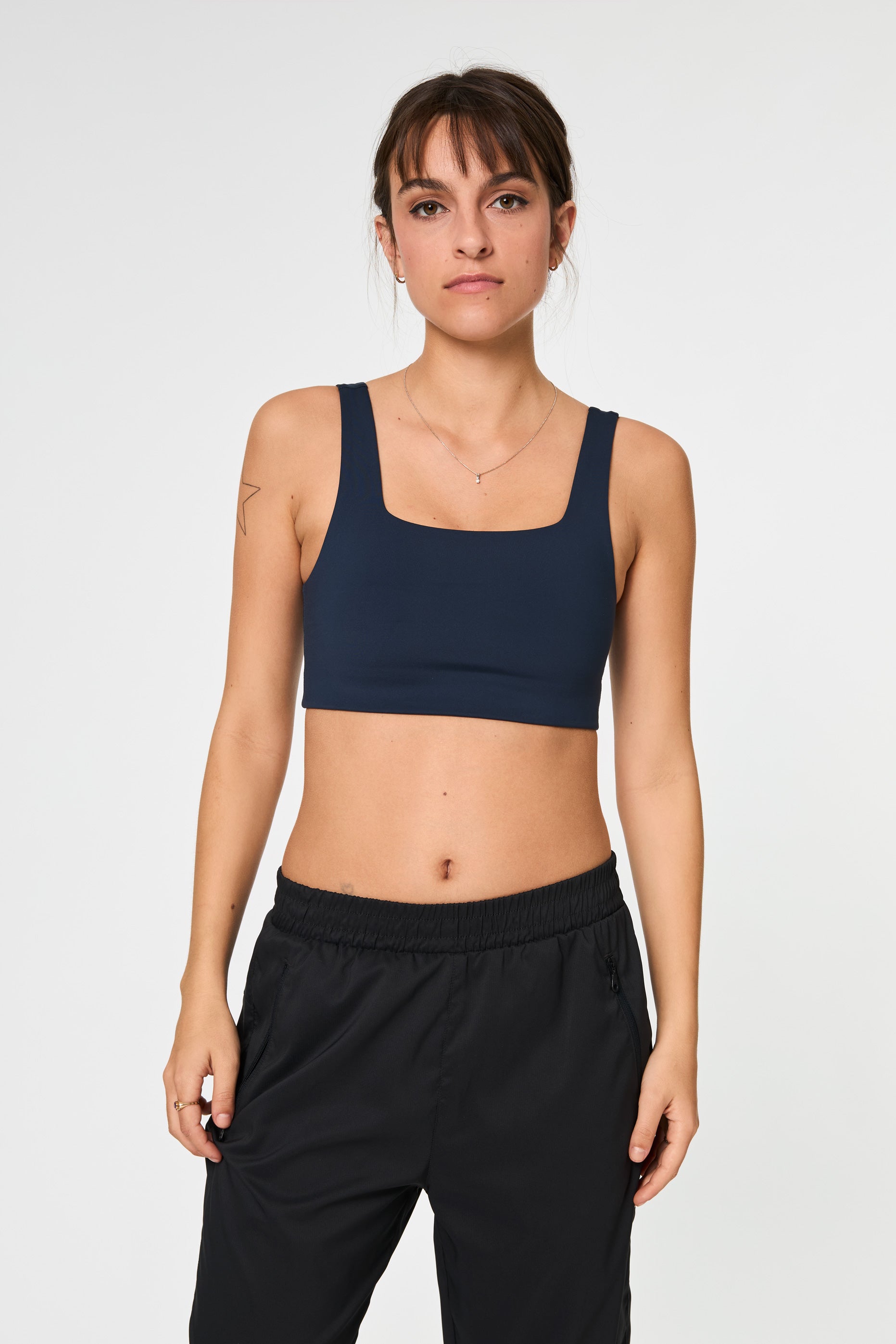 Tommy Bra, Square-Neck, Midnight
