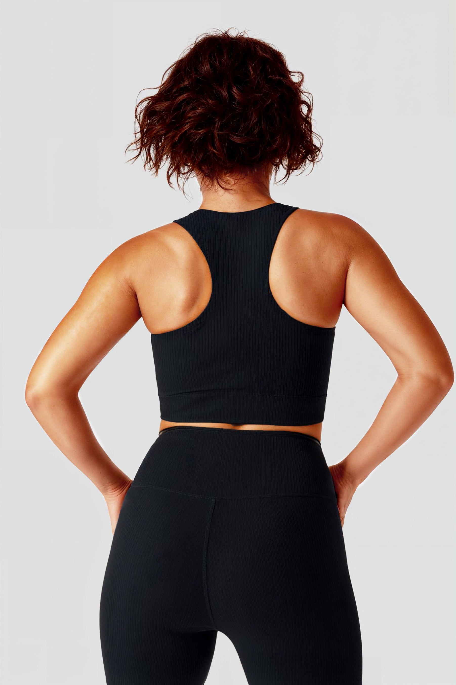 Rib Paloma Bra, Black