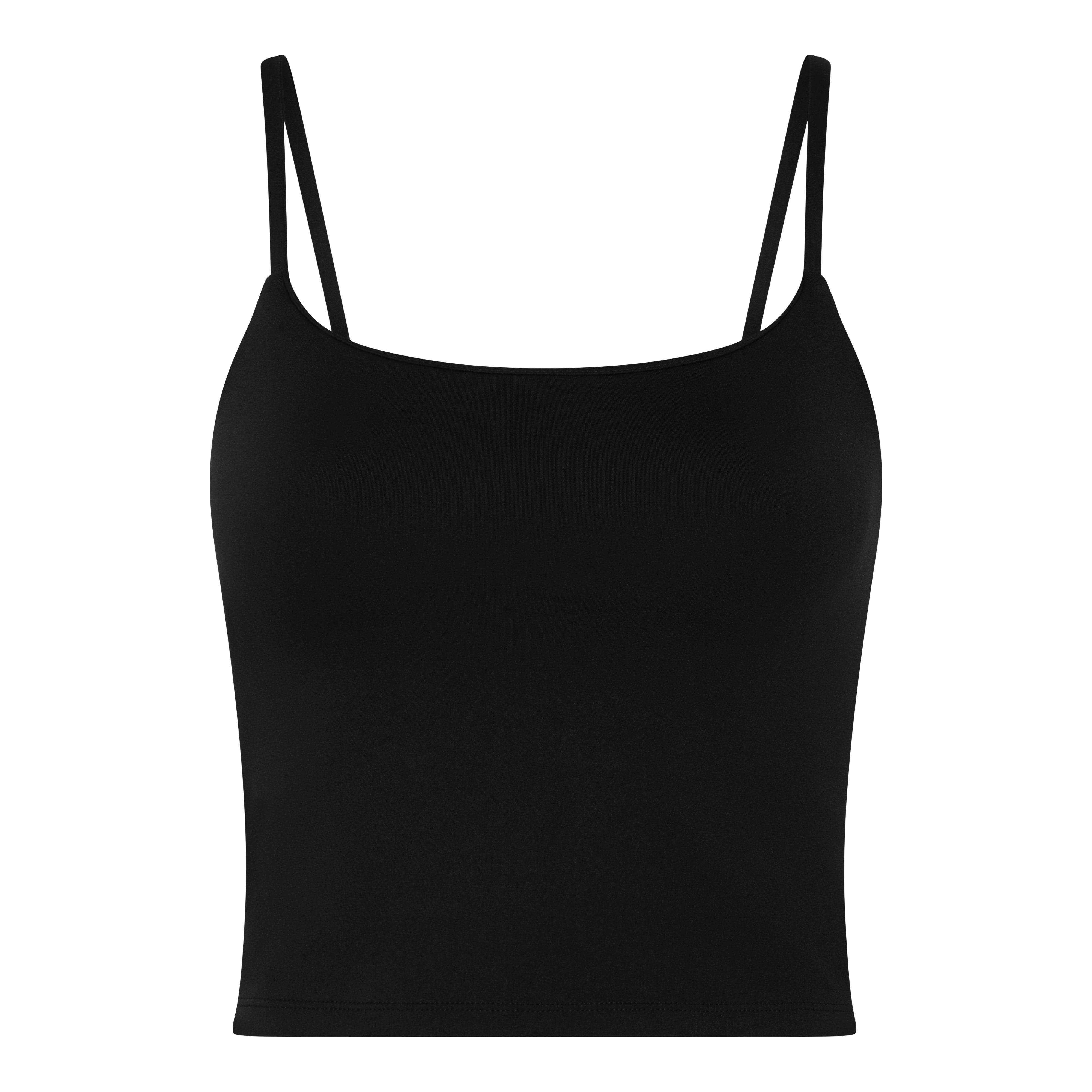 Float Willa Strappy Tank, Black