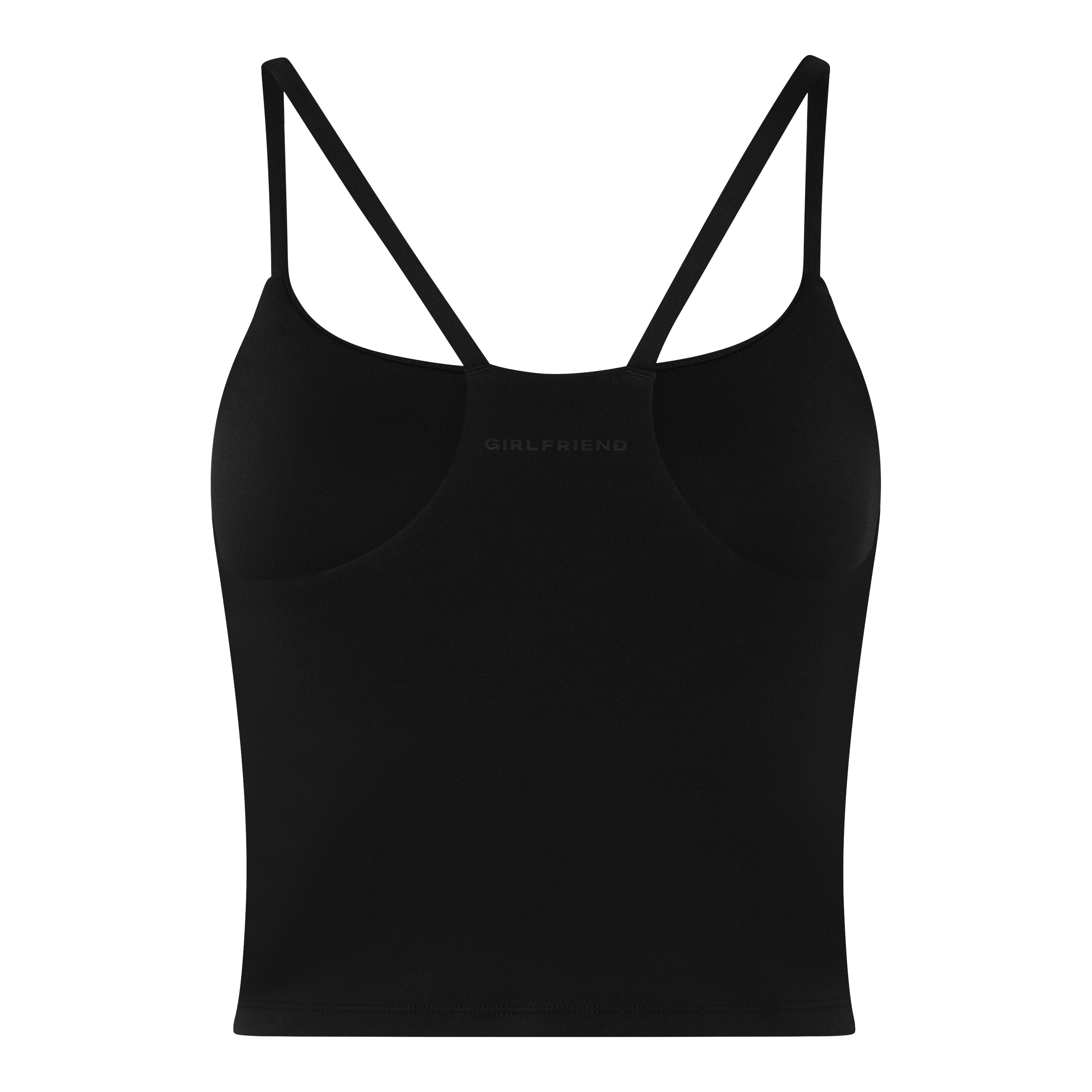 Float Willa Strappy Tank, Black