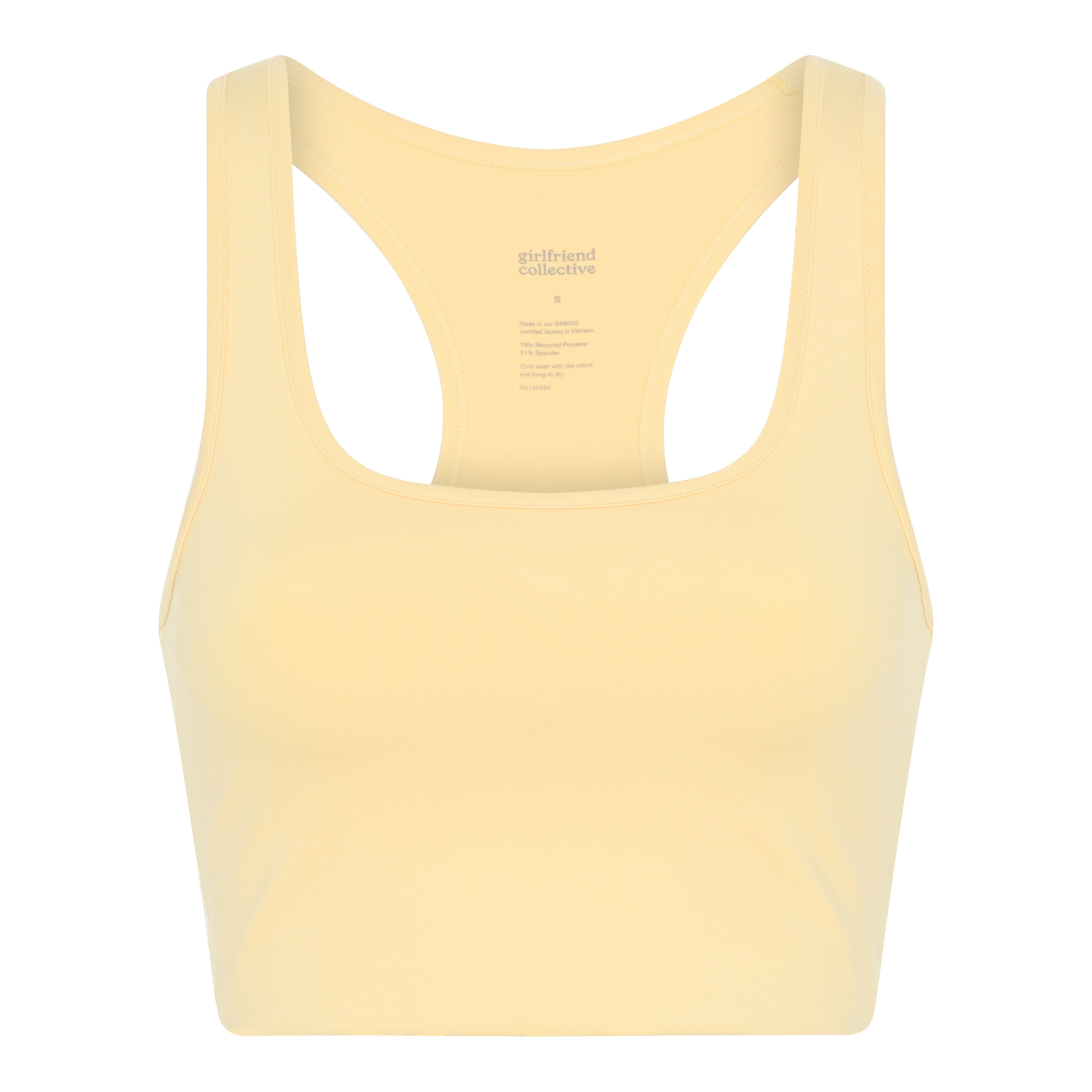 Tipped Paloma Bra, Italian Straw