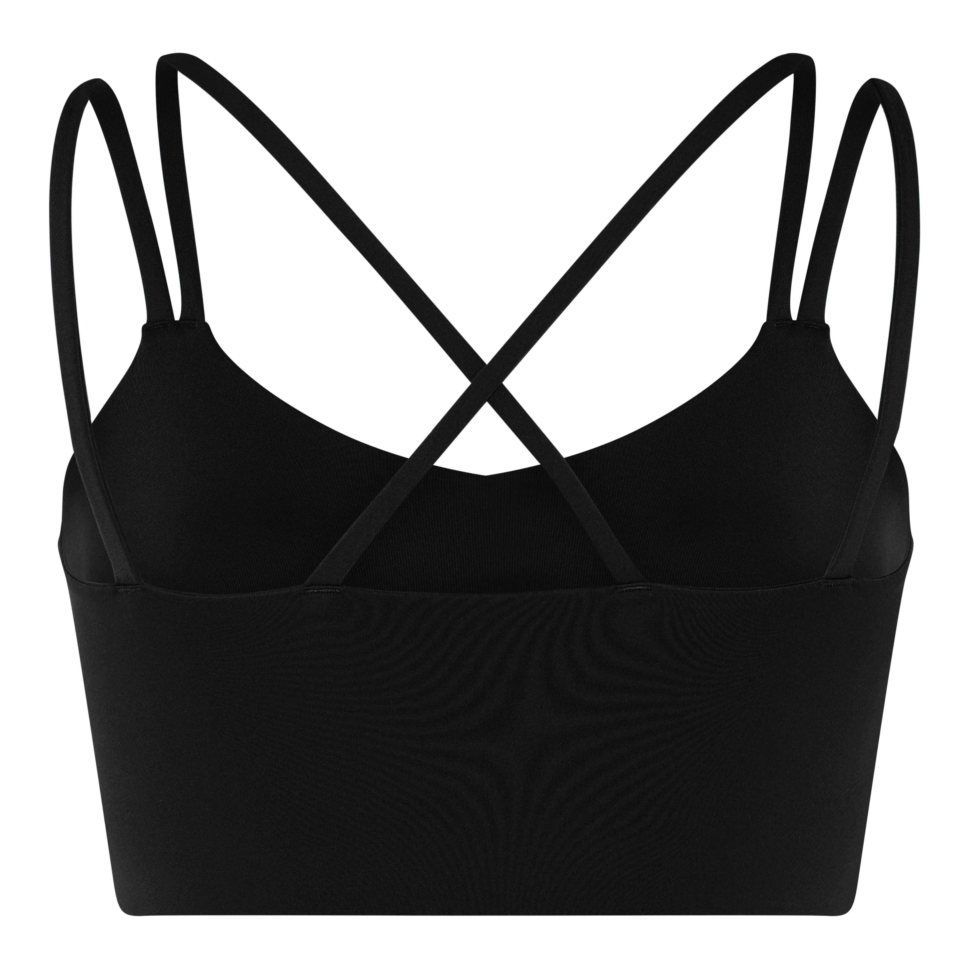 Float Noah Strappy Bra, Black