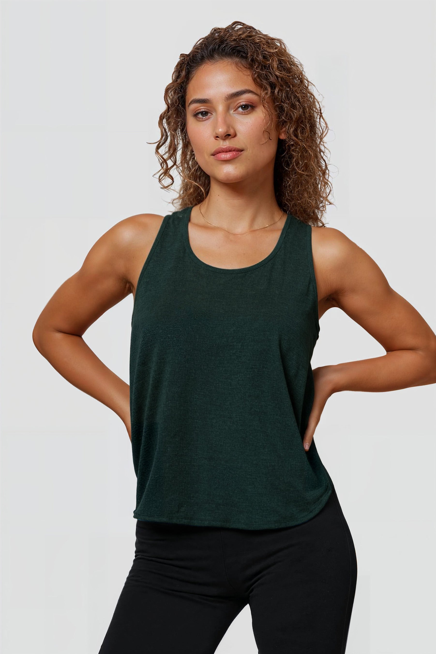 Reset Train Relaxed Tank, Moss